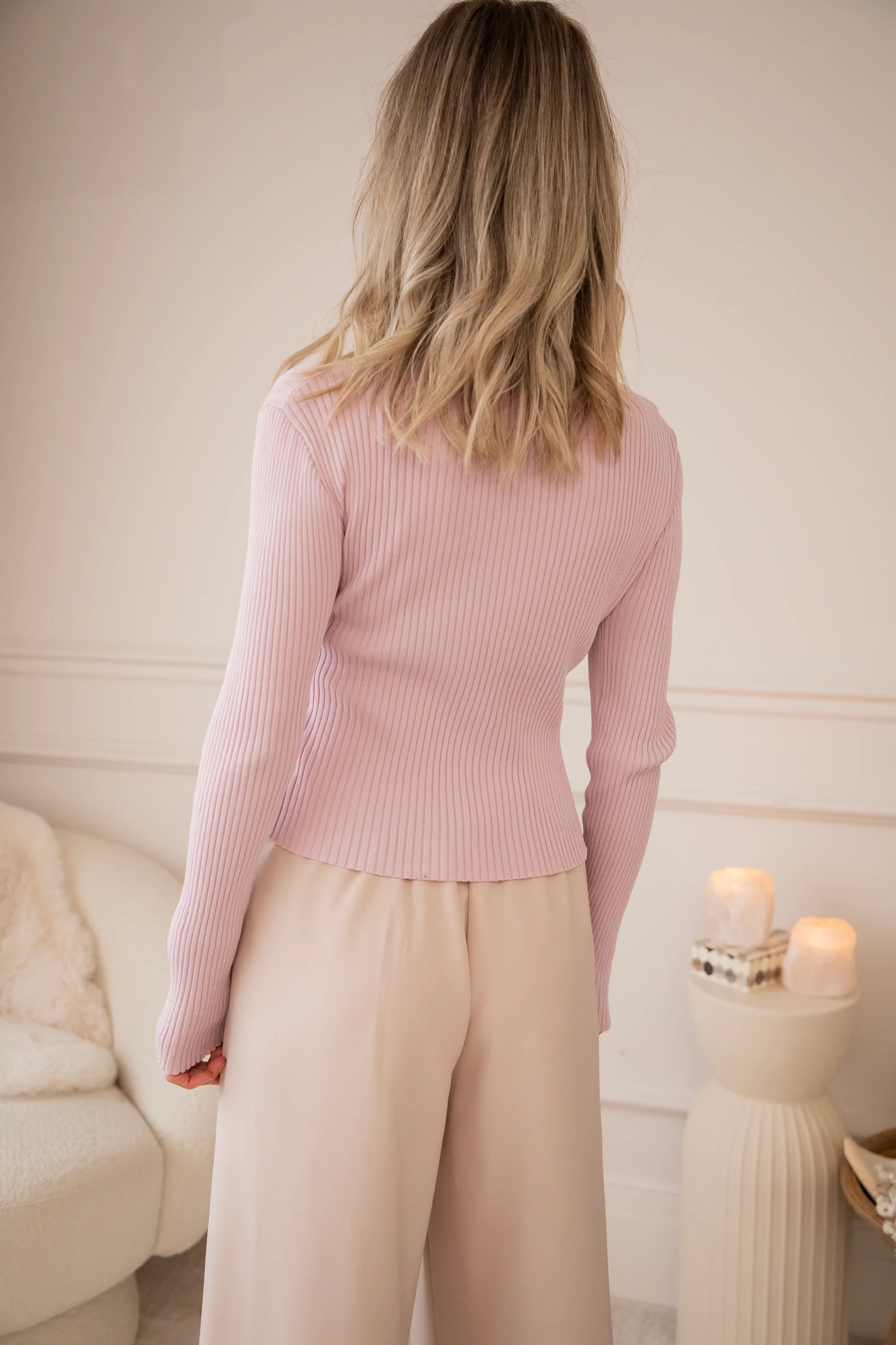 Palm Avenue Mauve - Longsleeve - Image 5