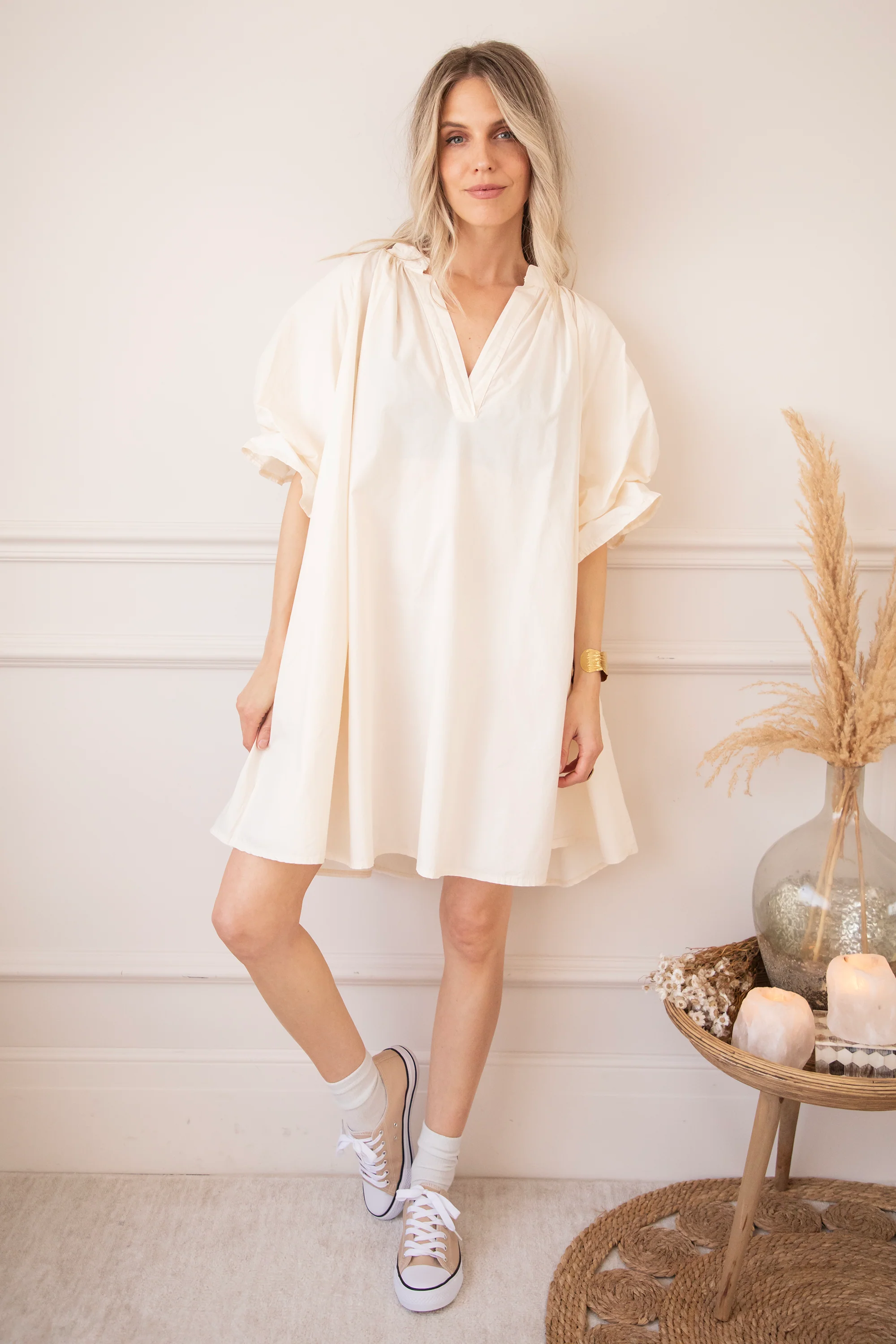 Poppy Beige - Jurk - Image 14