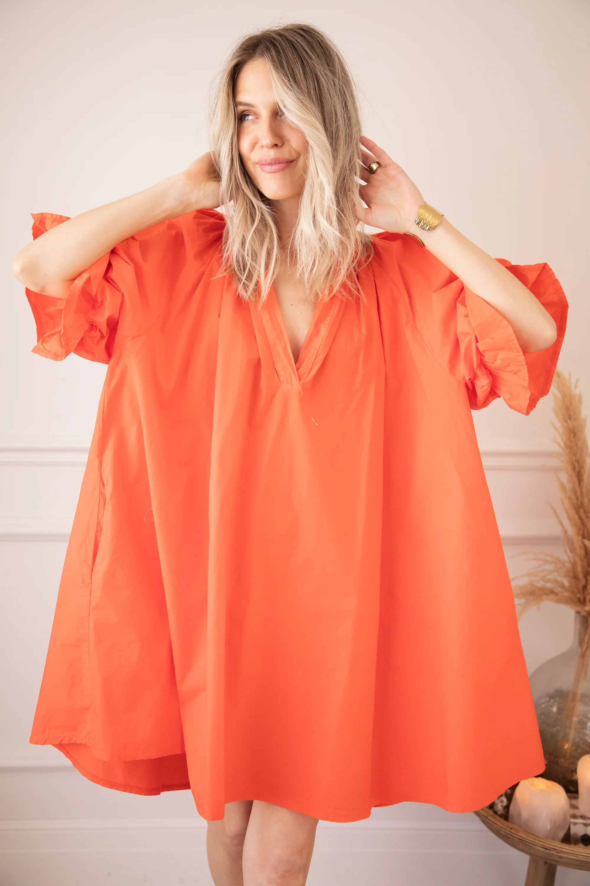 Poppy Orange - Jurk - Image 10