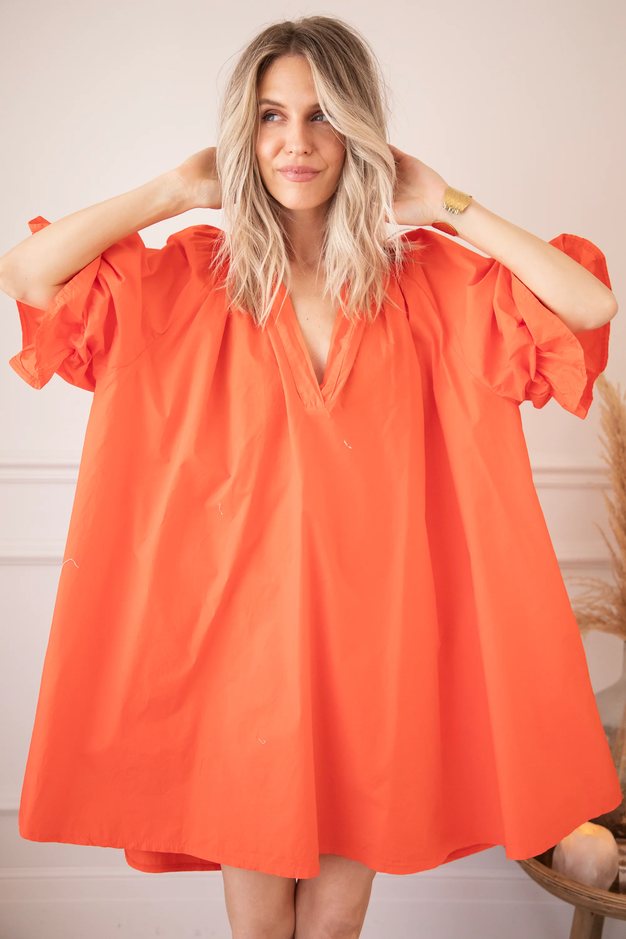 Poppy Orange - Jurk - Image 6