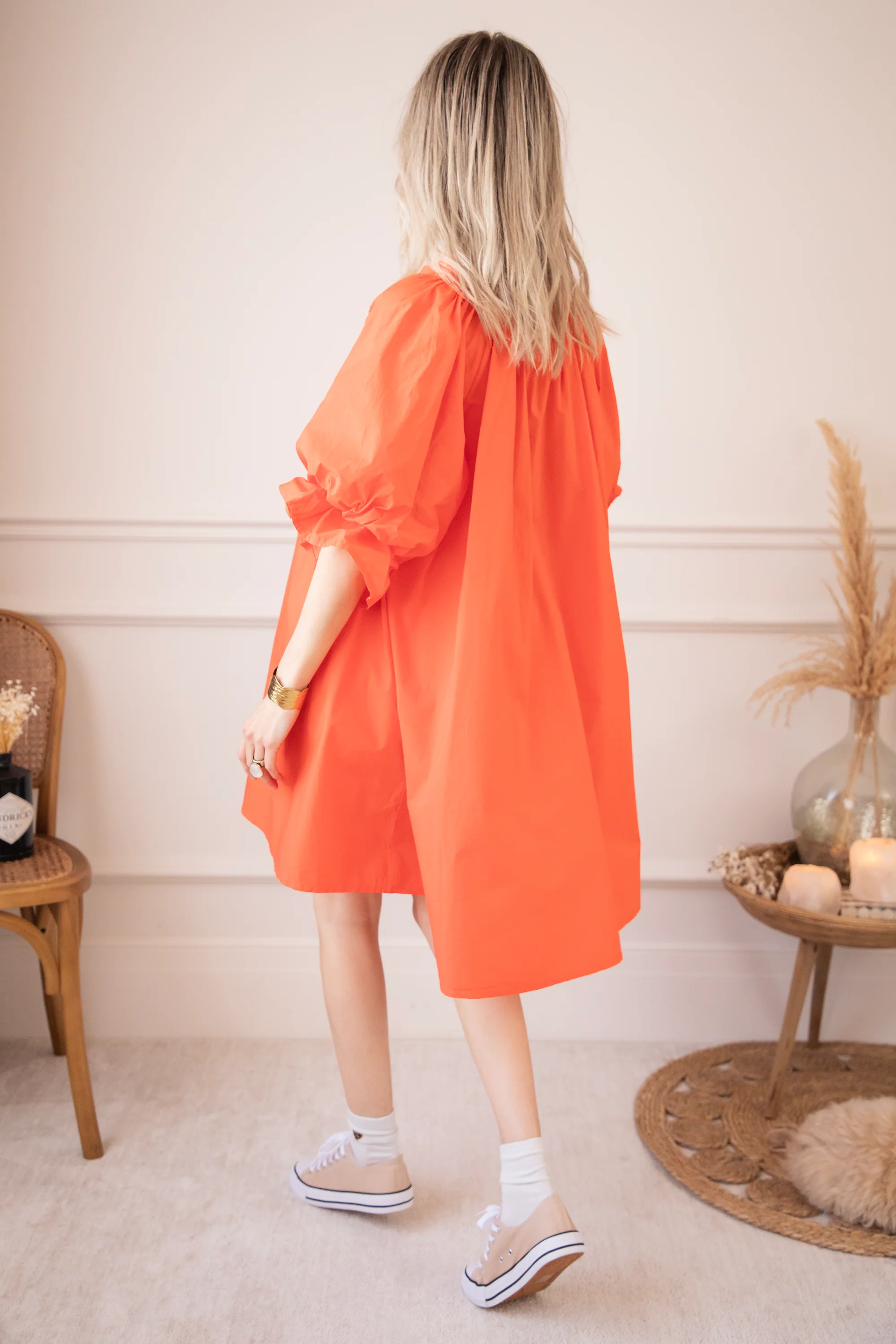Poppy Orange - Jurk - Image 9