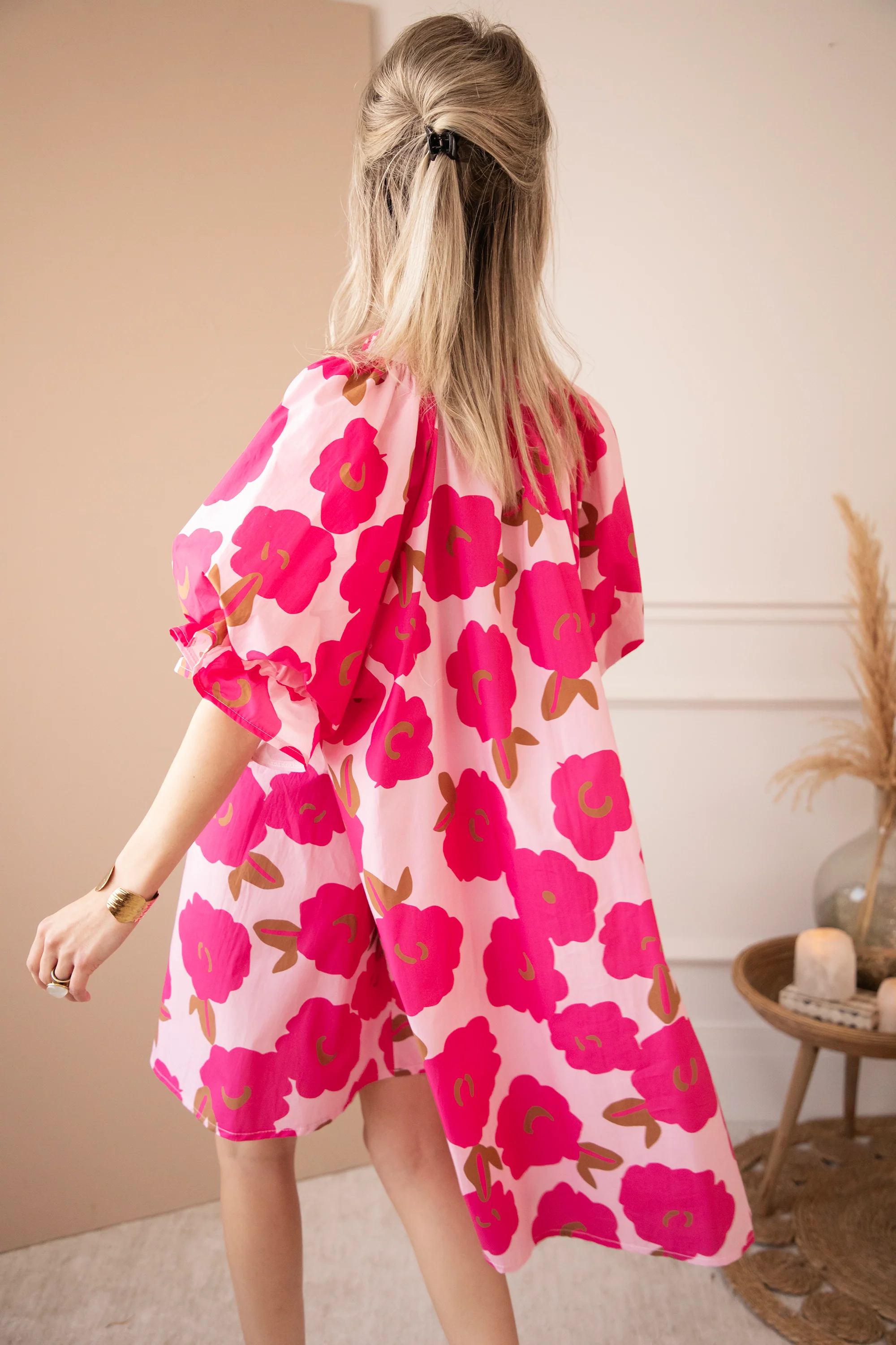 Poppy Petal Baby Pink/Fuchsia - Jurk - Image 6