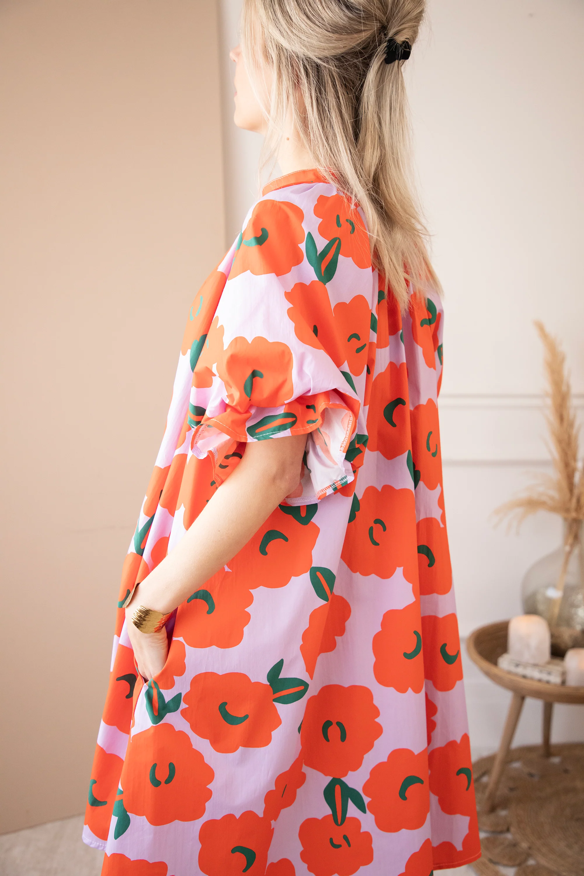 Poppy Petal Lila/Orange - Jurk - Image 8