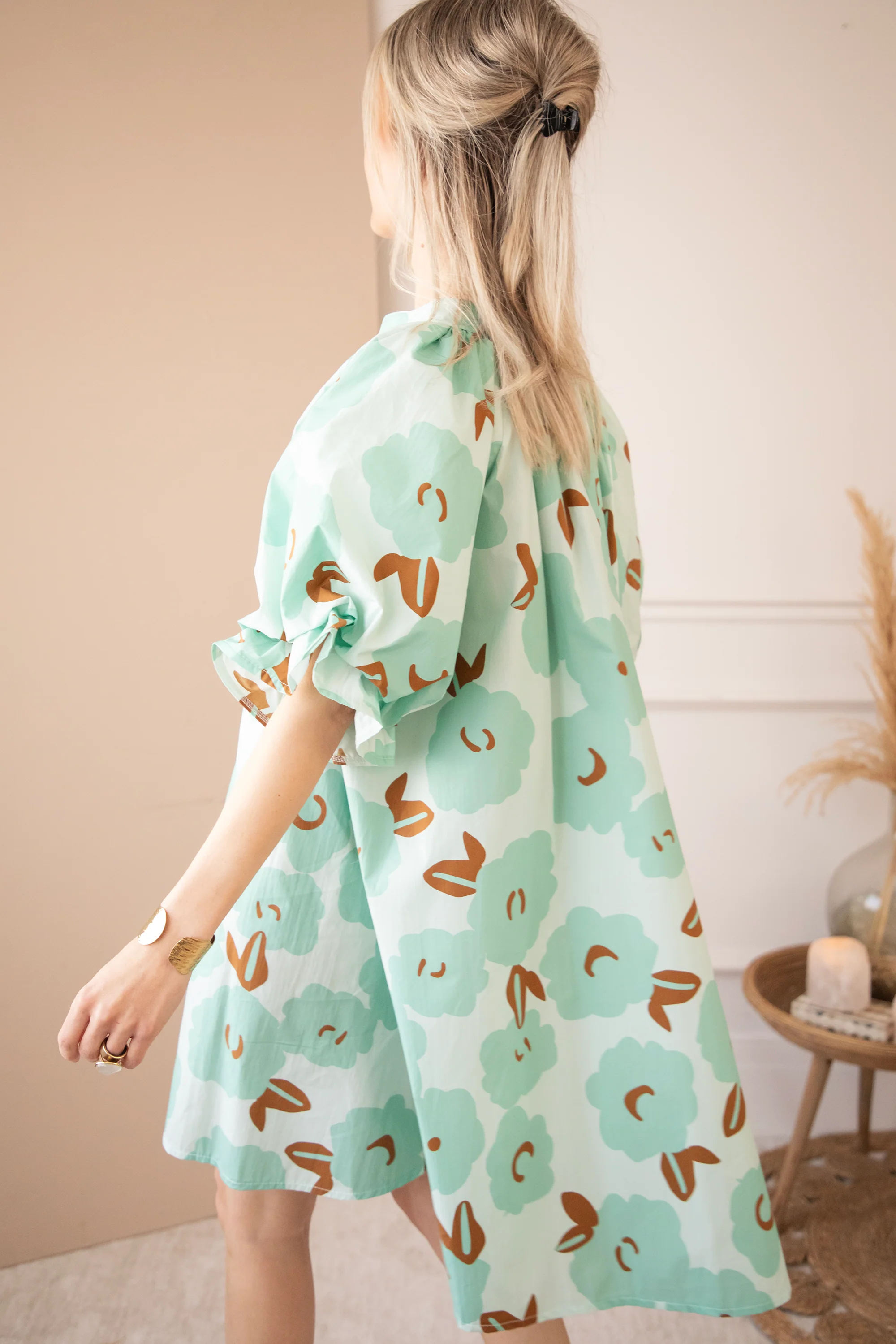 Poppy Petal Mint - Jurk - Image 6