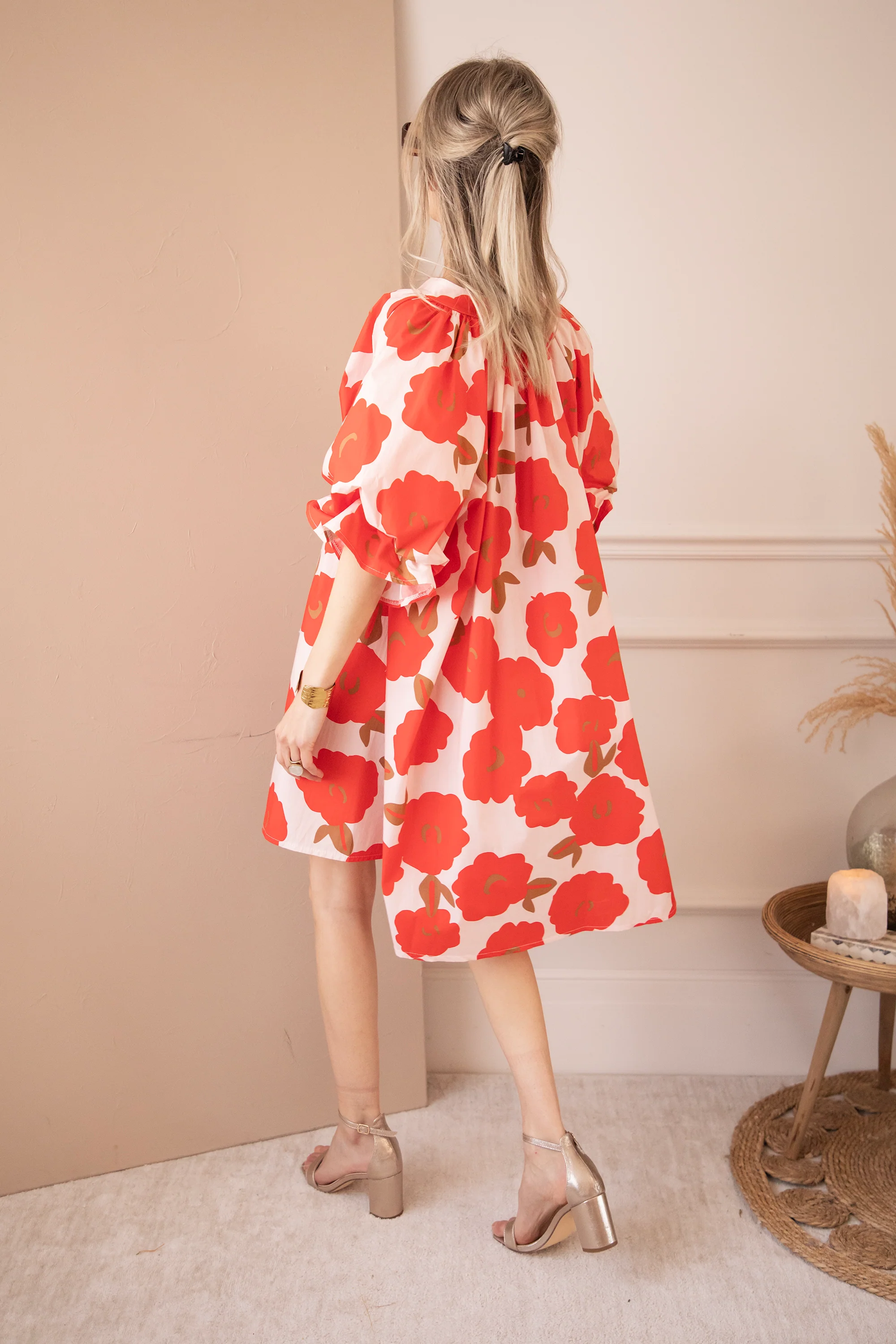Poppy Petal Soft Pink/Red - Jurk - Image 14