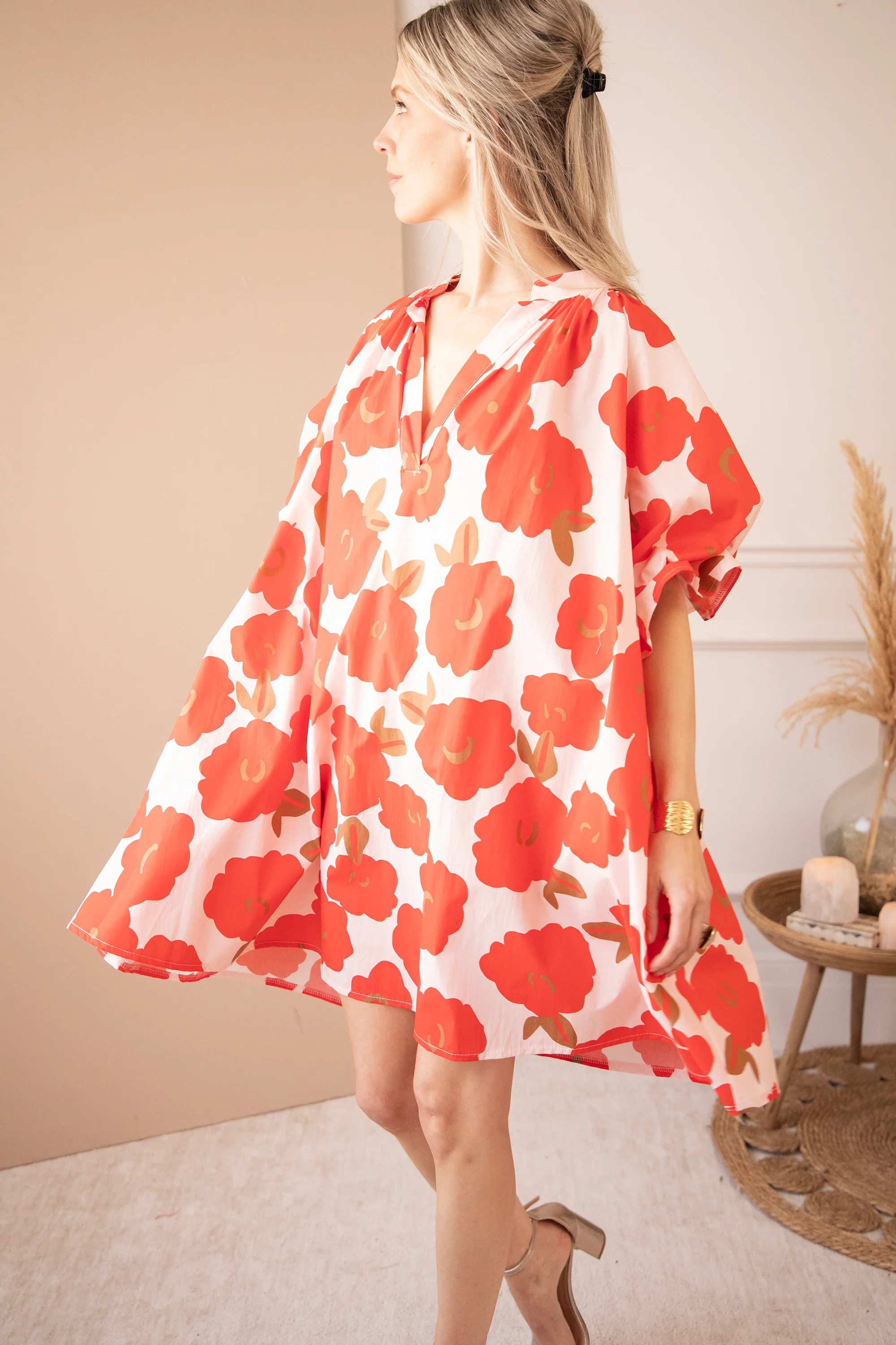 Poppy Petal Soft Pink/Red - Jurk - Image 9