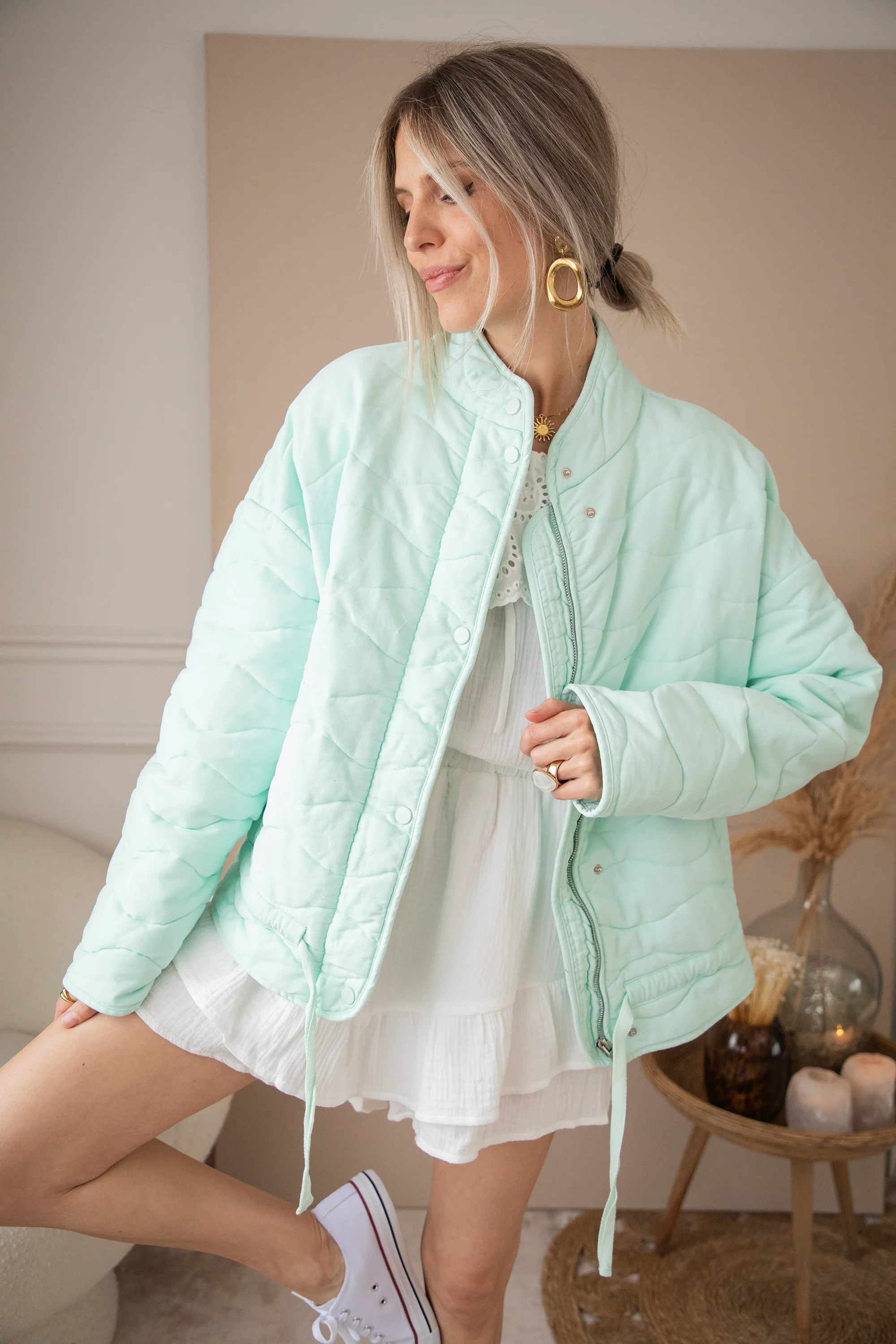 Quitana Mint - Jacket