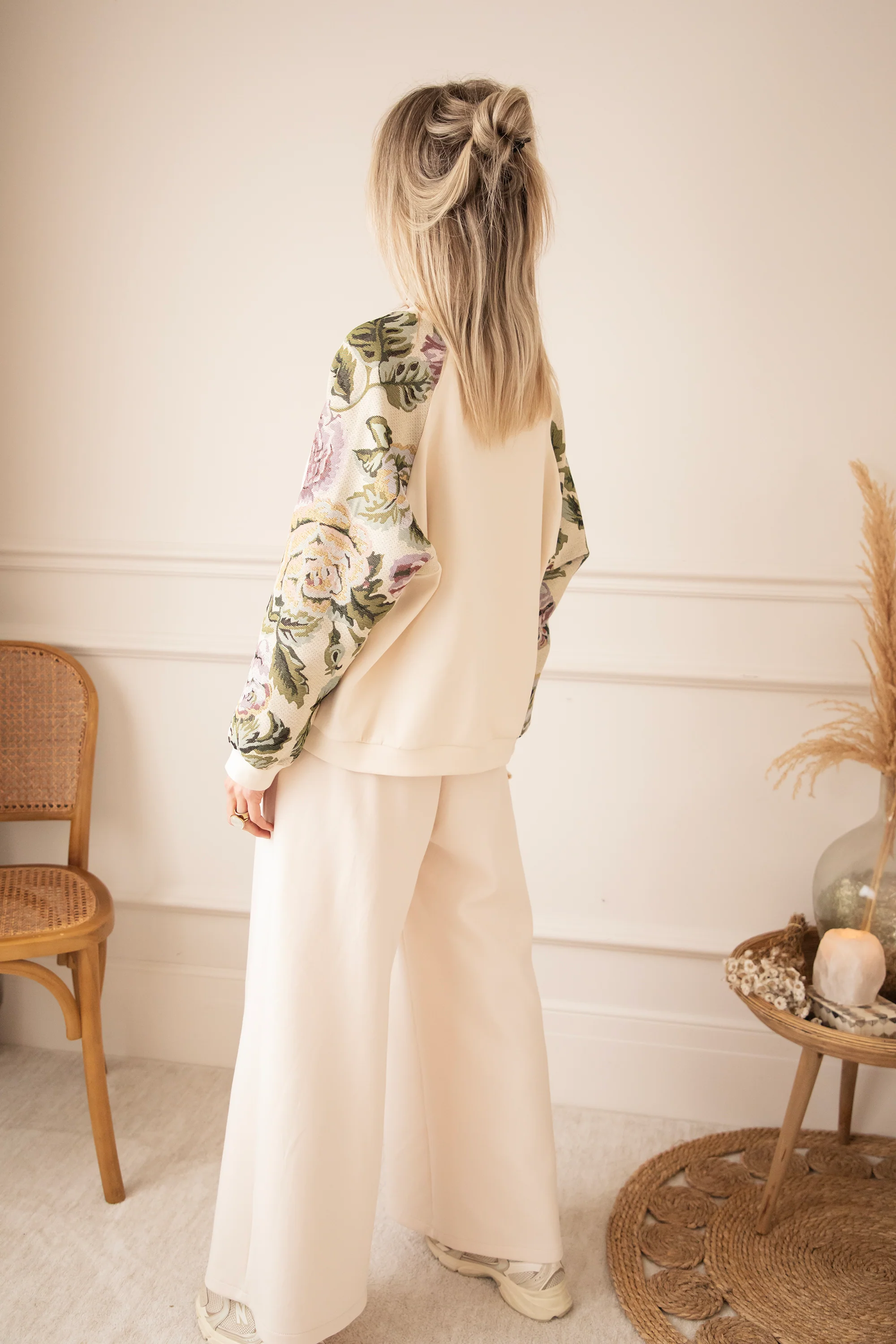 Rosy Belle Beige/Green - Sweater - Image 8
