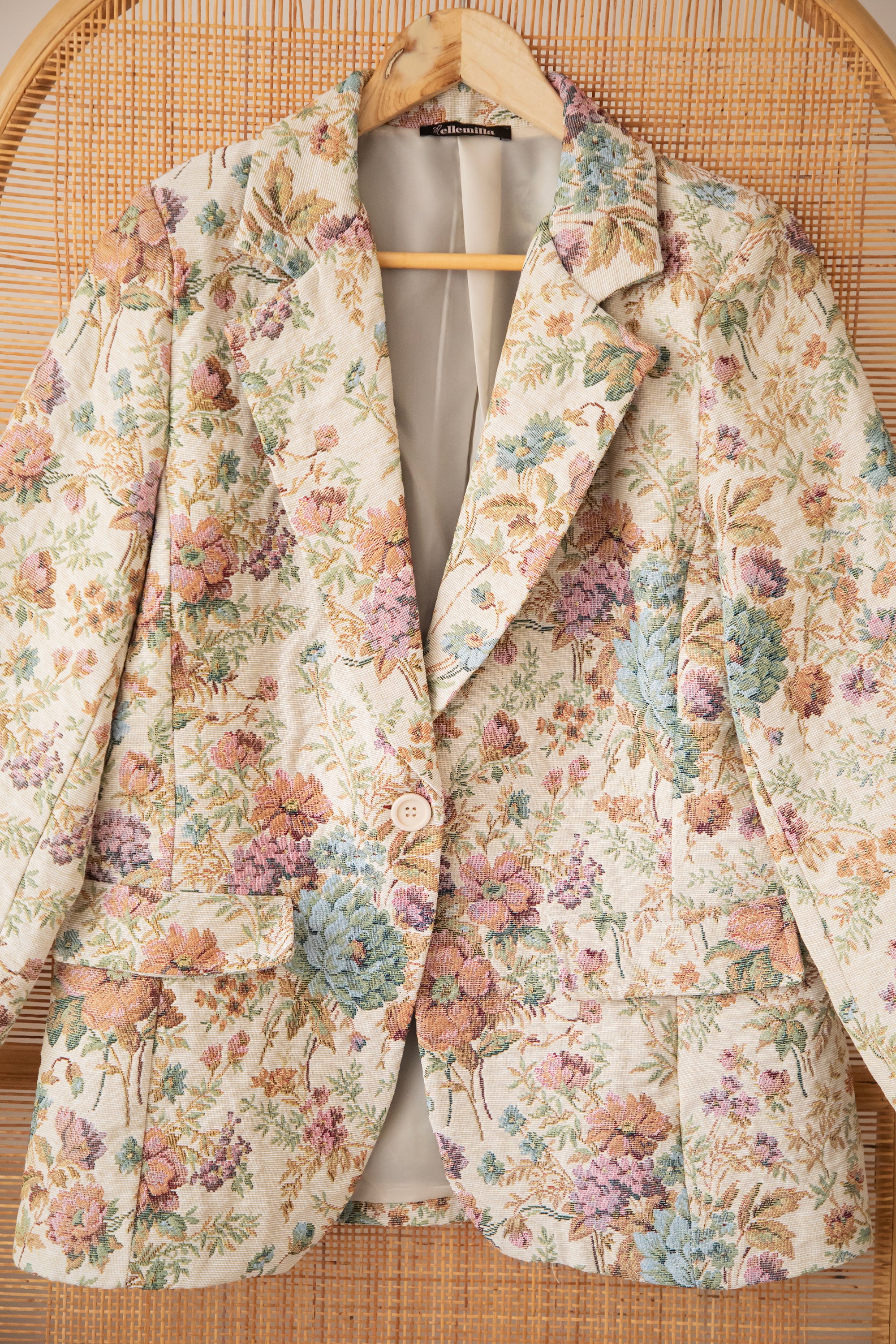 Rosy Belle Beige/Pink - Blazer - Image 3