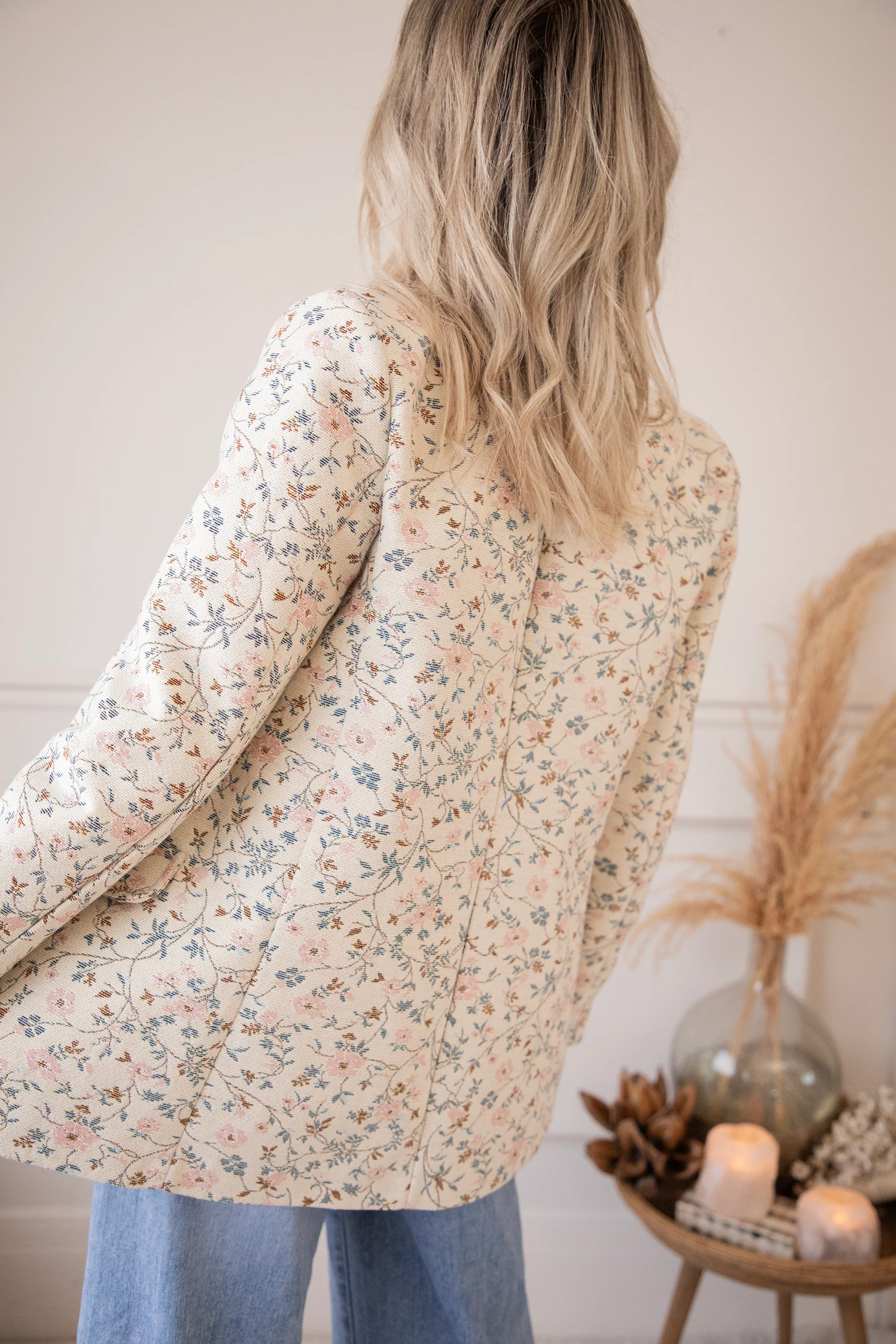 Rosy Belle Beige/Soft Pink - Blazer - Image 4