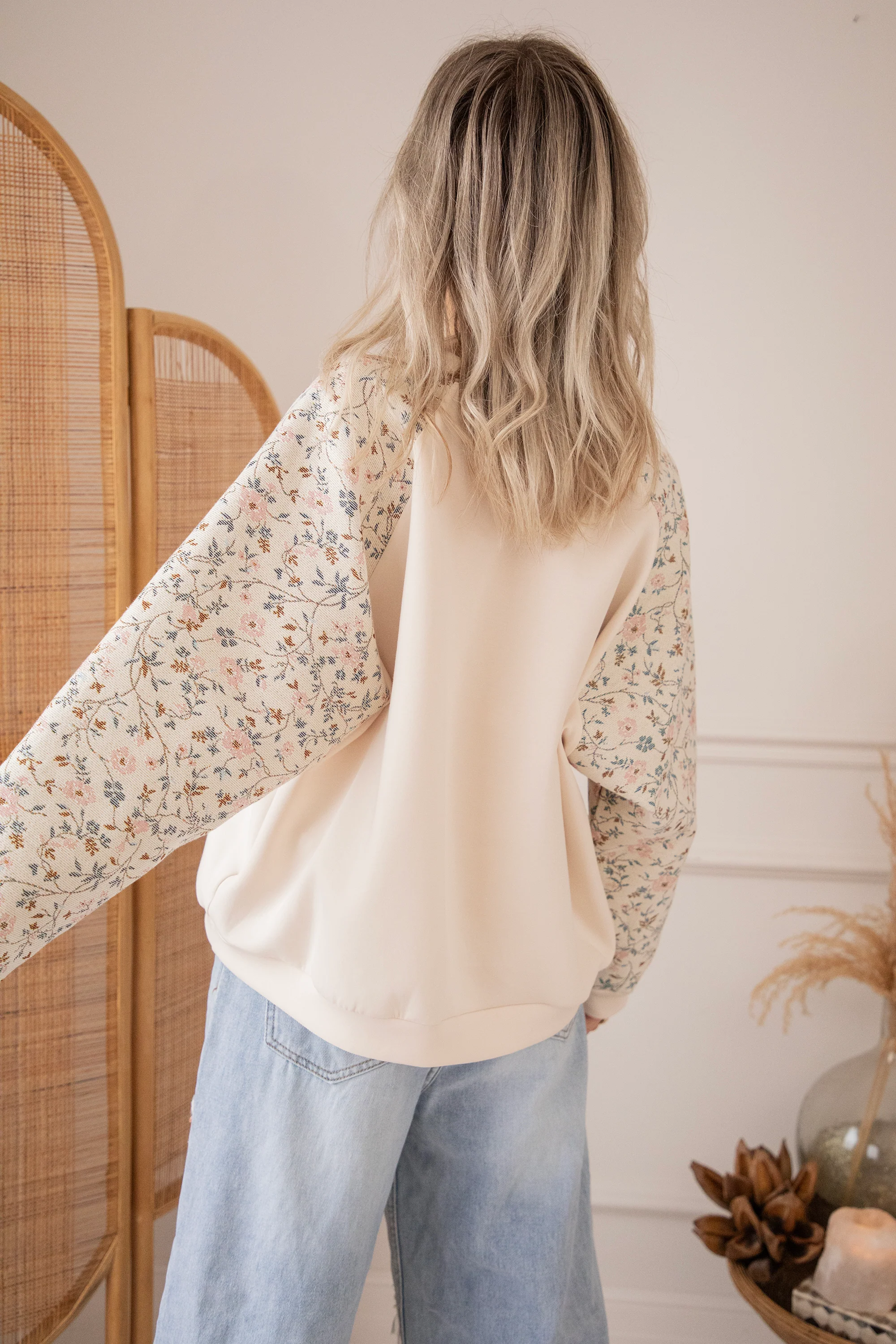 Rosy Belle Beige/Soft Pink - Sweater - Image 6