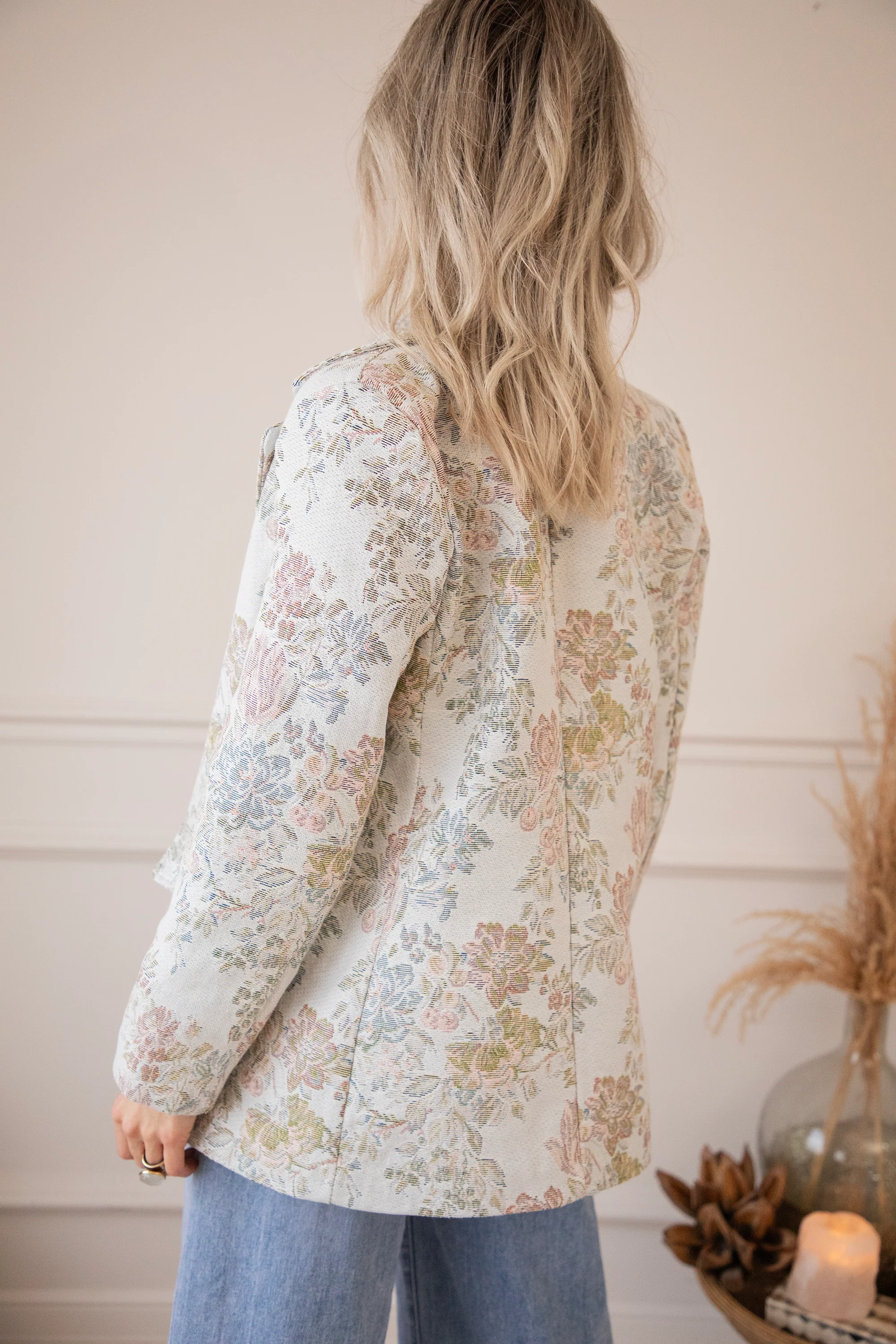 Rosy Belle Soft Blue/Soft Pink - Blazer - Image 3