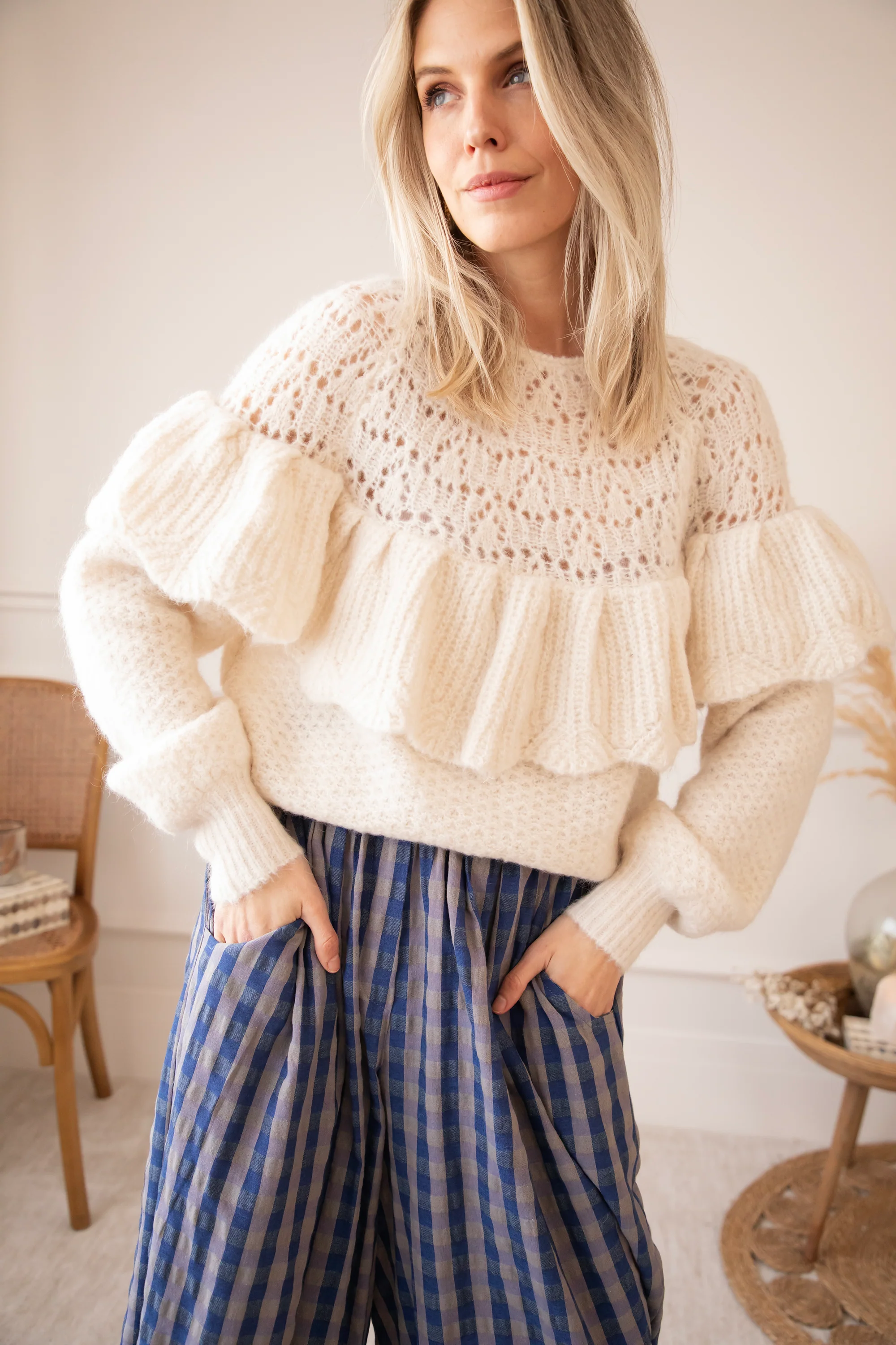 Ruchelle Beige - Trui