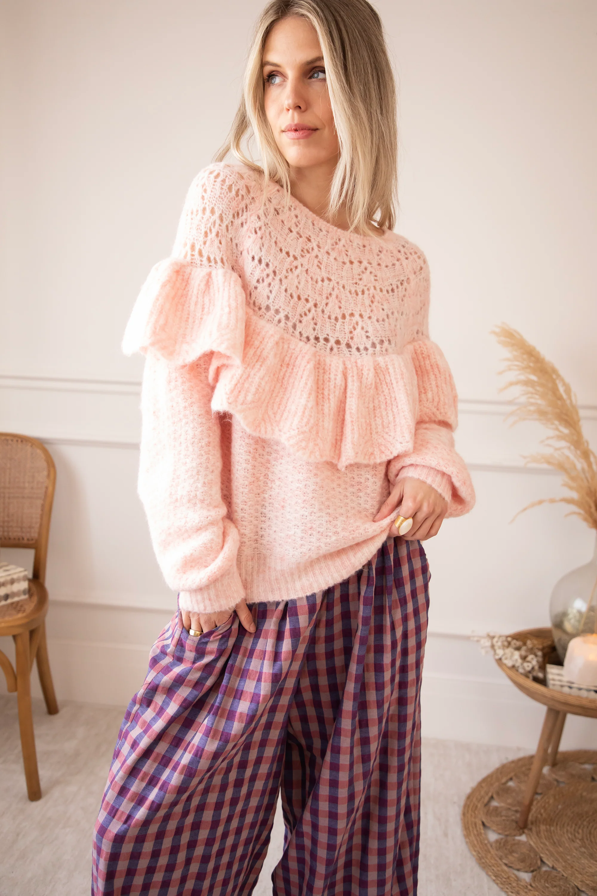 Ruchelle Soft Pink - Trui - Image 4