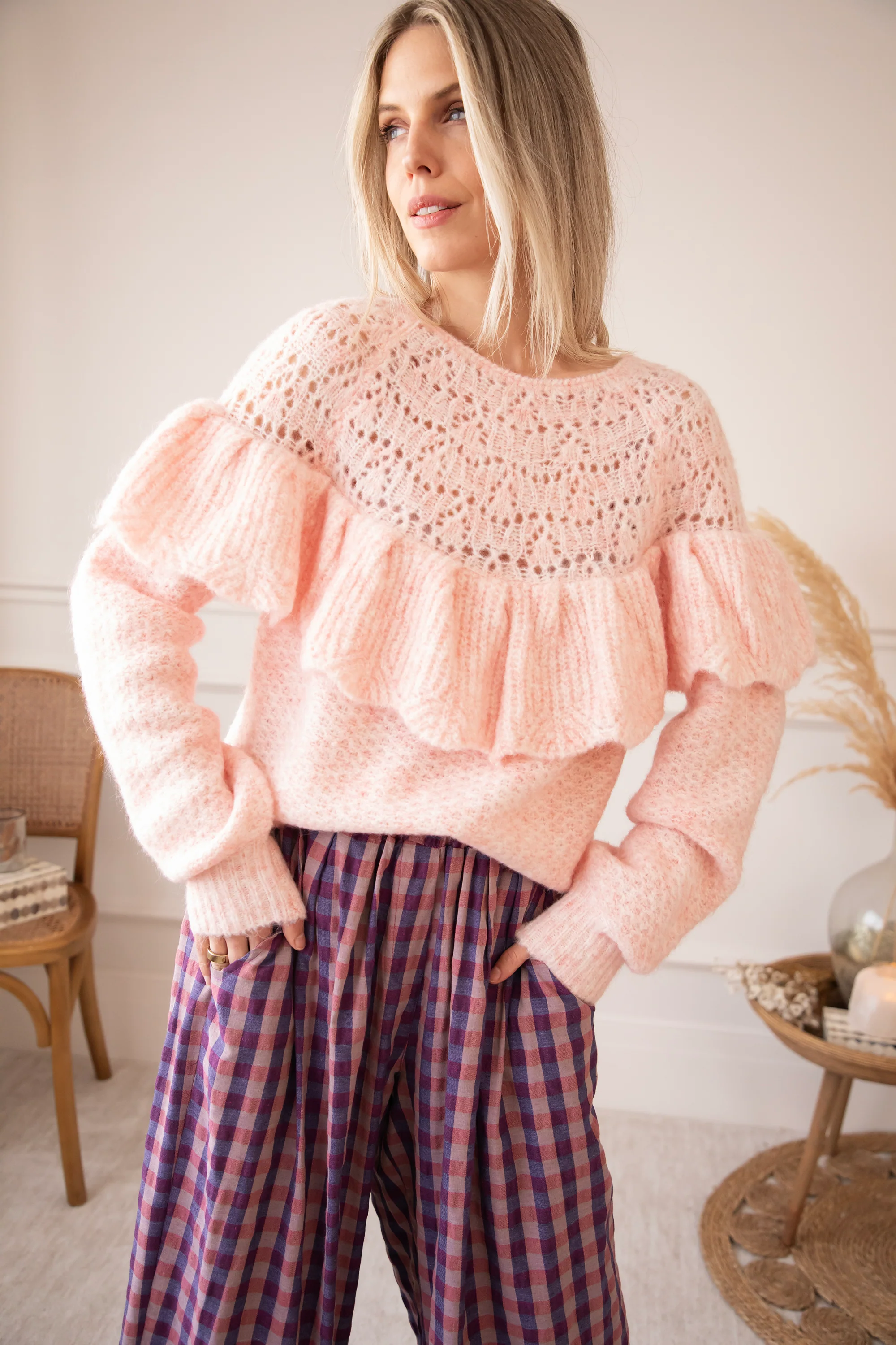 Ruchelle Soft Pink - Trui - Image 5