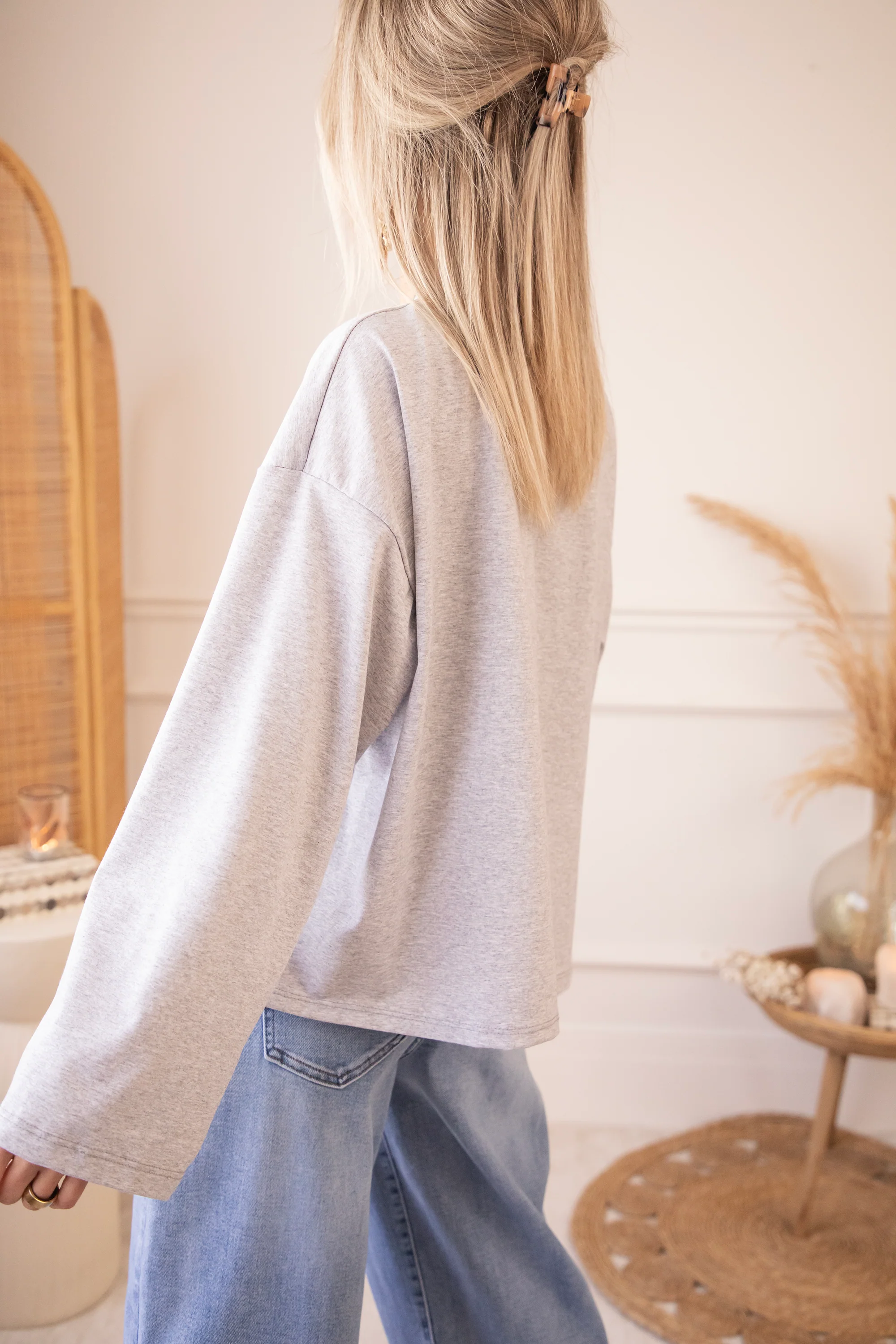 Sadie Basic Grey - Longsleeve - Image 5