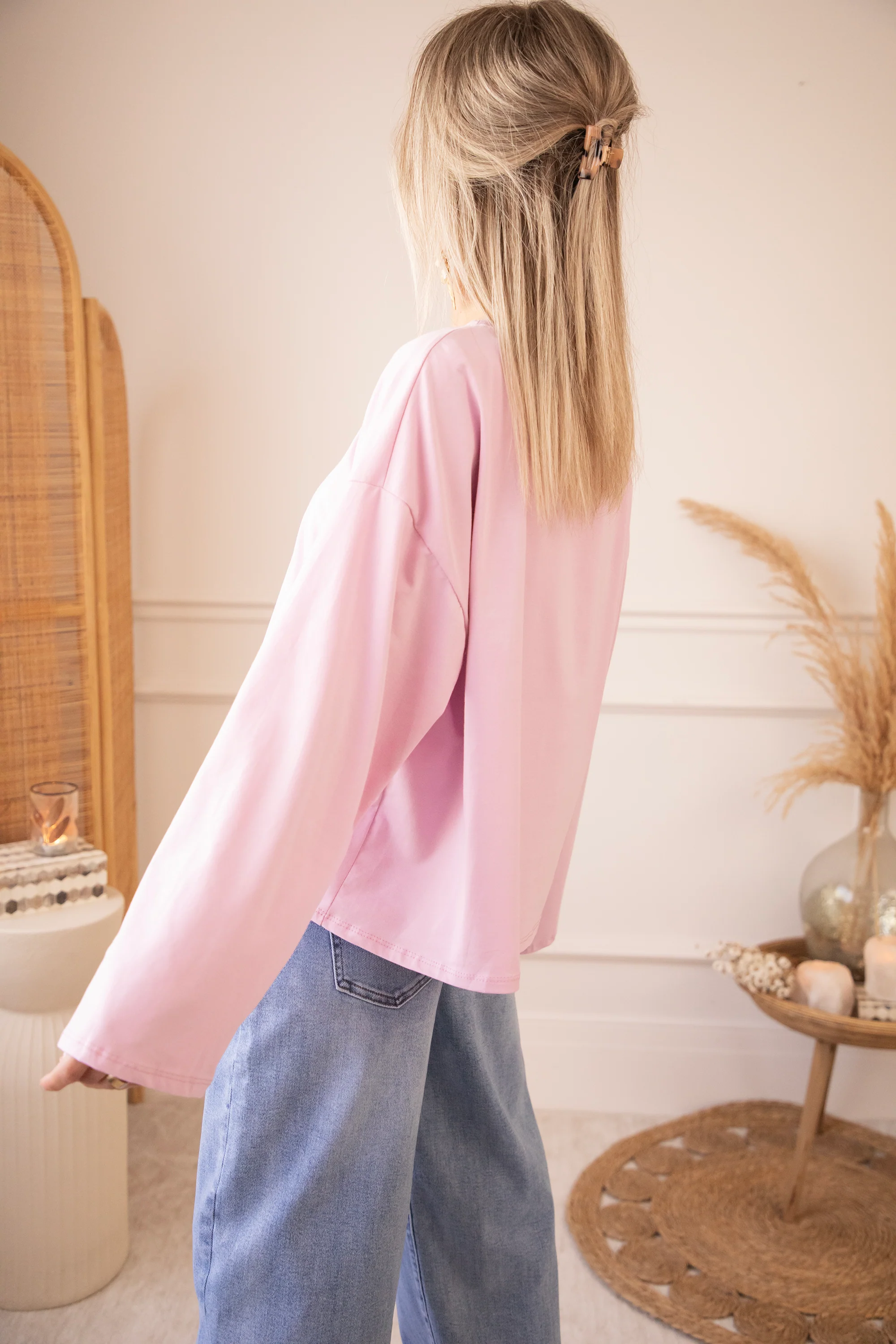 Sadie Basic Lila - Longsleeve - Image 4