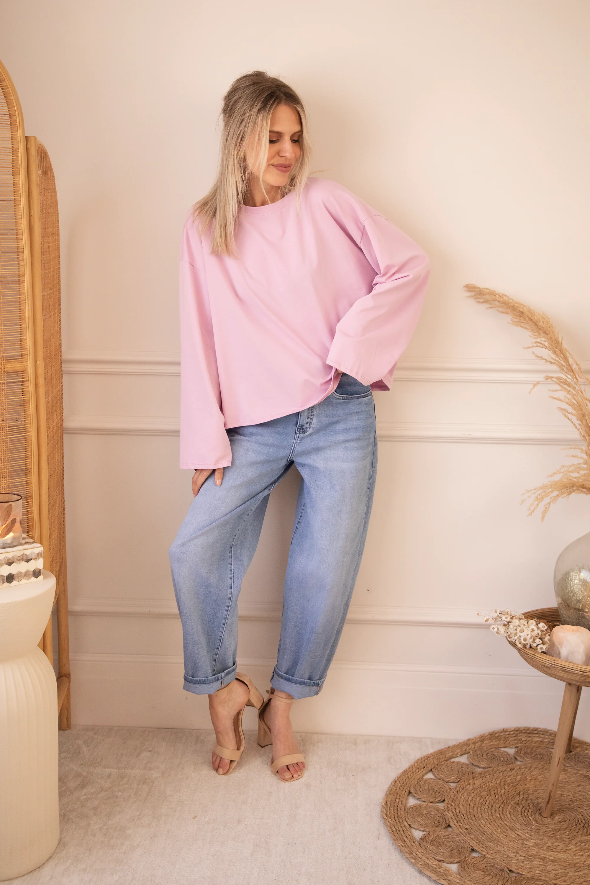 Sadie Basic Lila - Longsleeve - Image 5