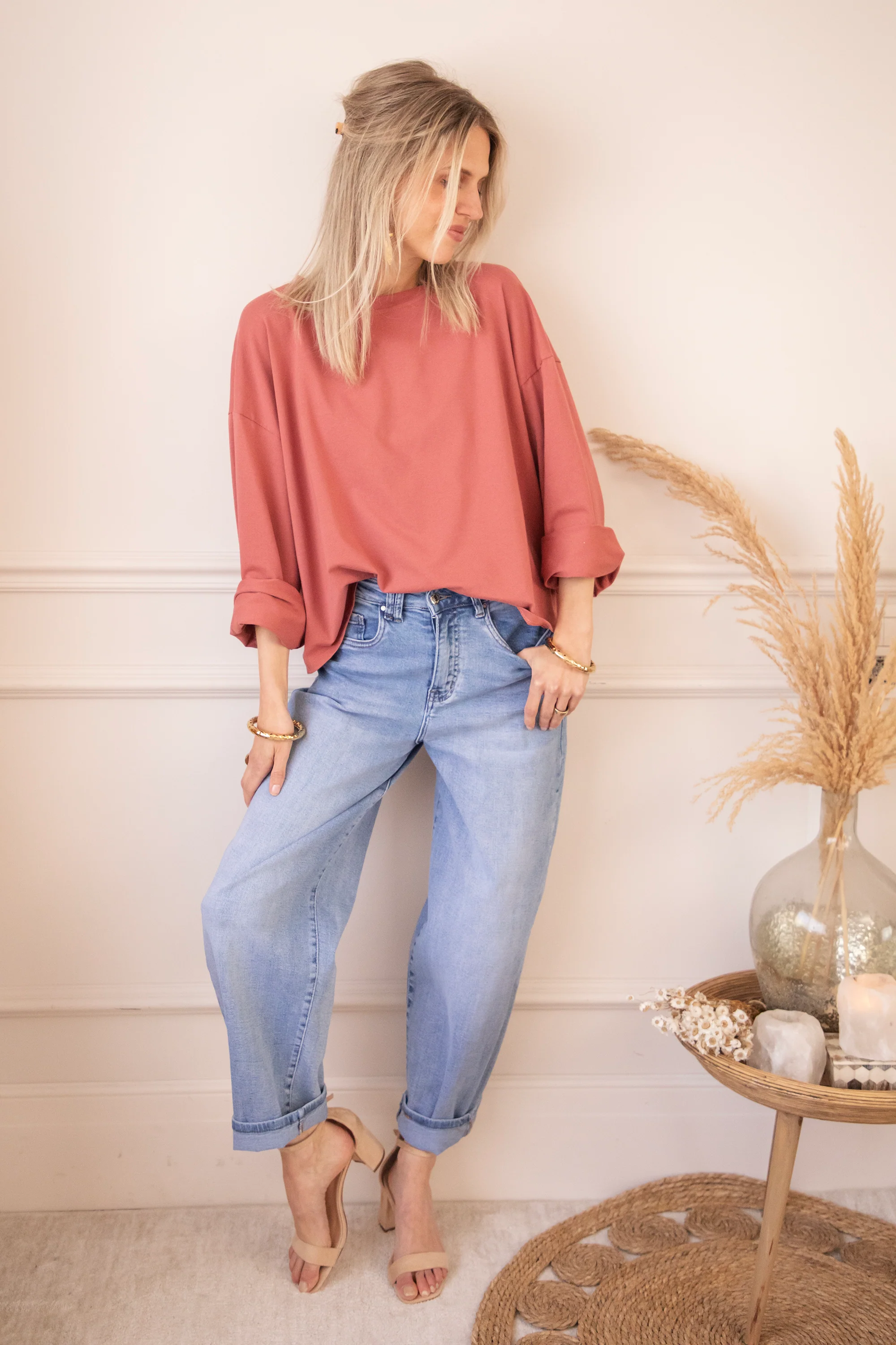 Sadie Basic Rose - Longsleeve - Image 3
