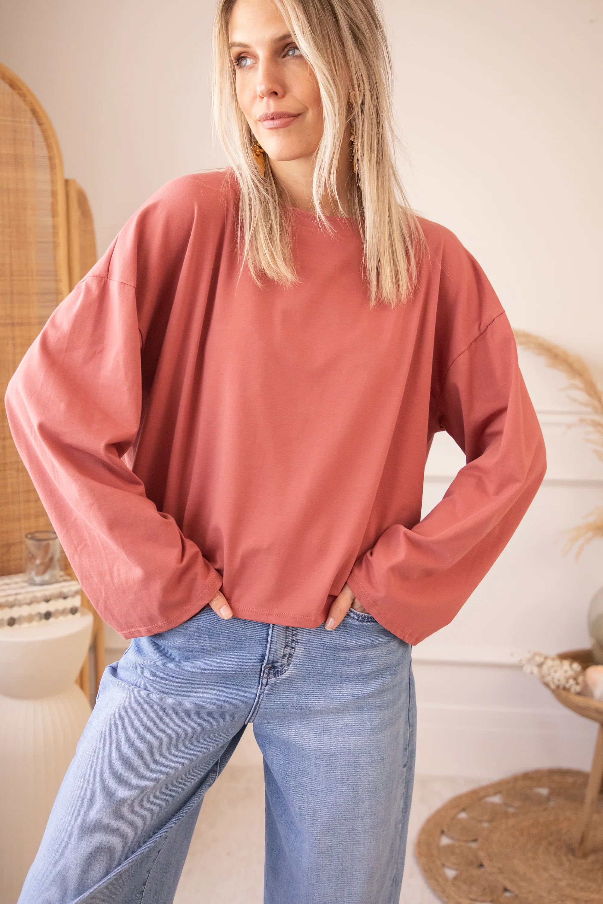 Sadie Basic Rose - Longsleeve - Image 5