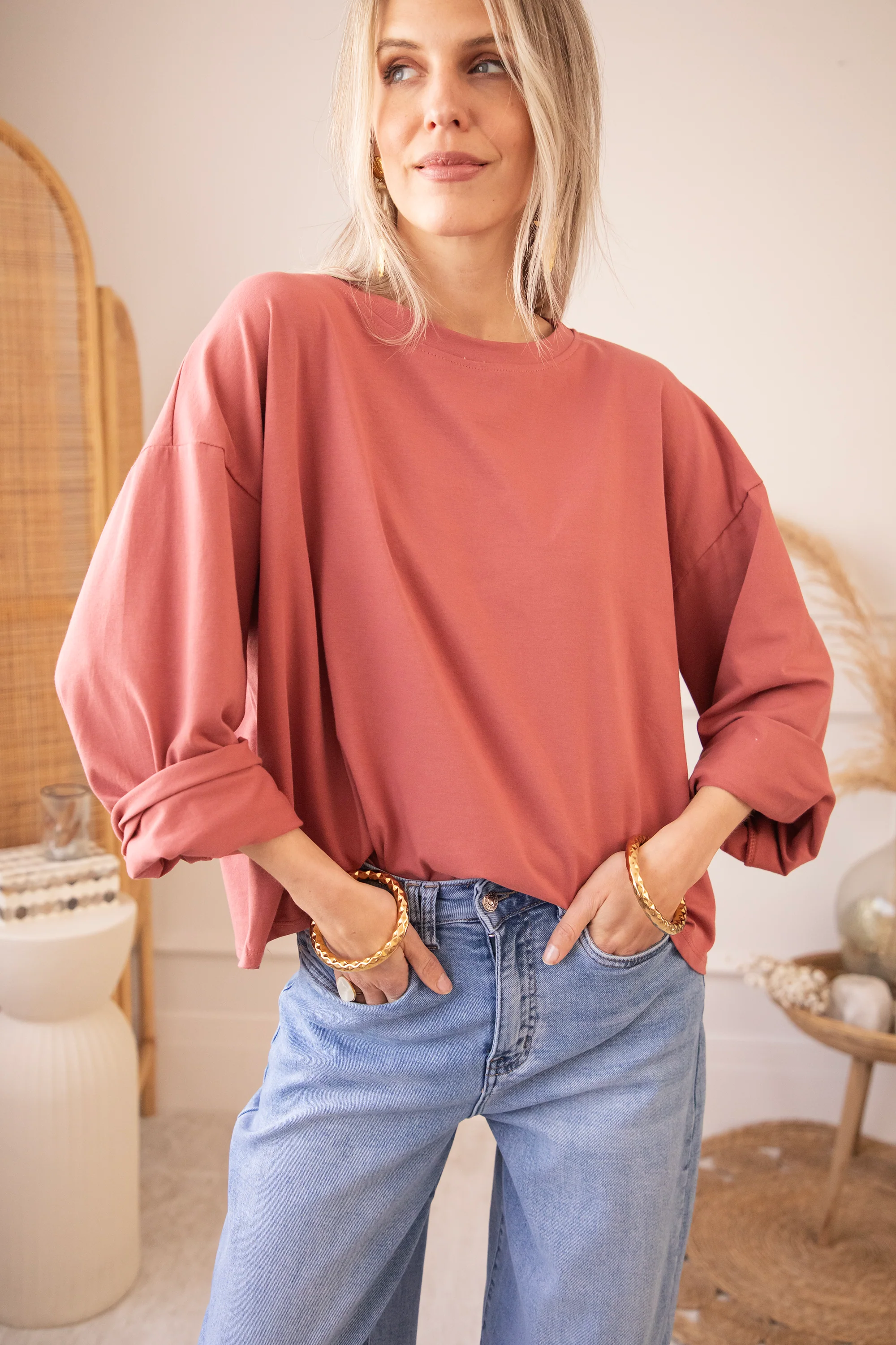 Sadie Basic Rose - Longsleeve - Image 7