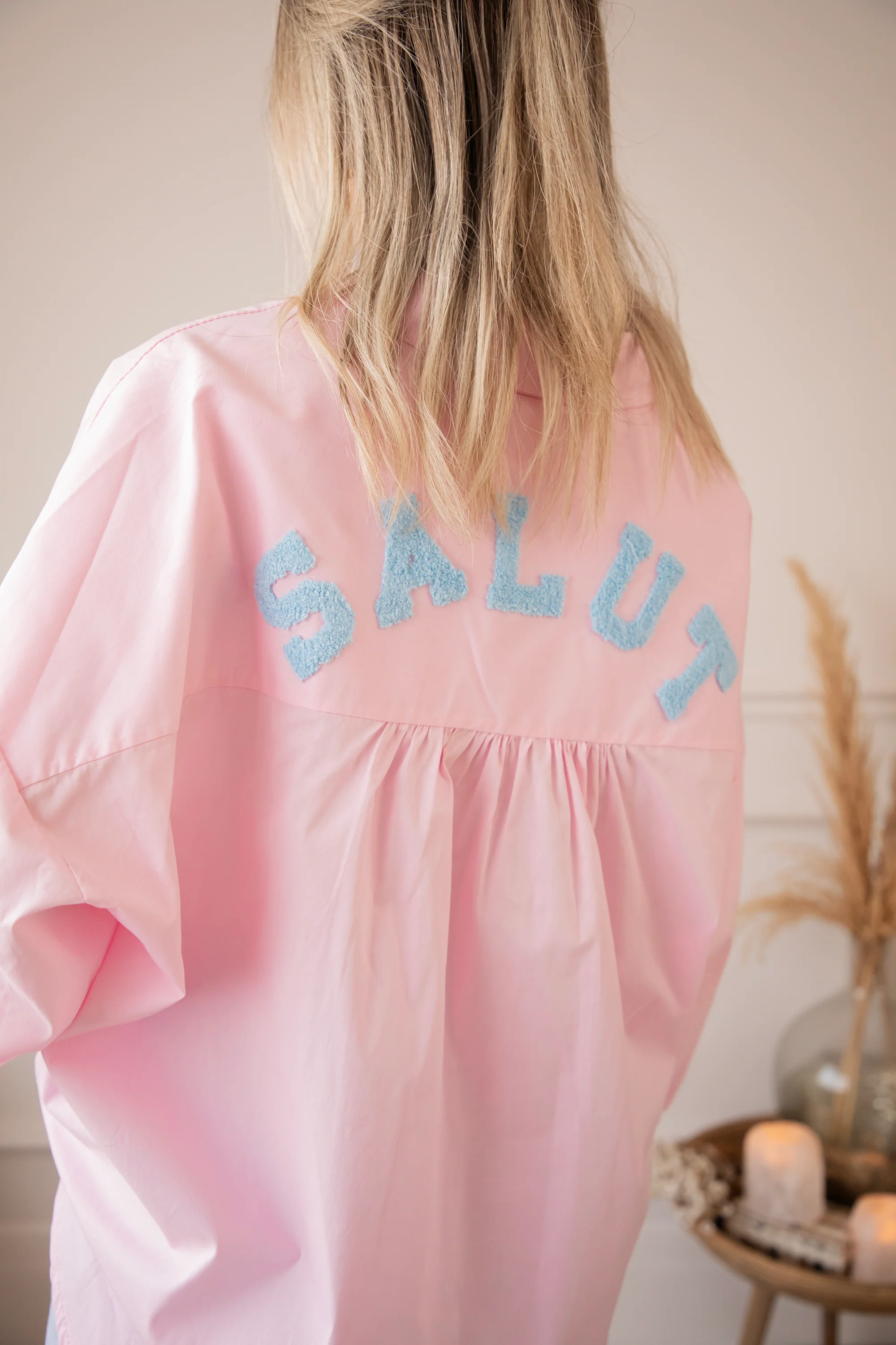 Salut Pink/Blue - Blouse - Image 2