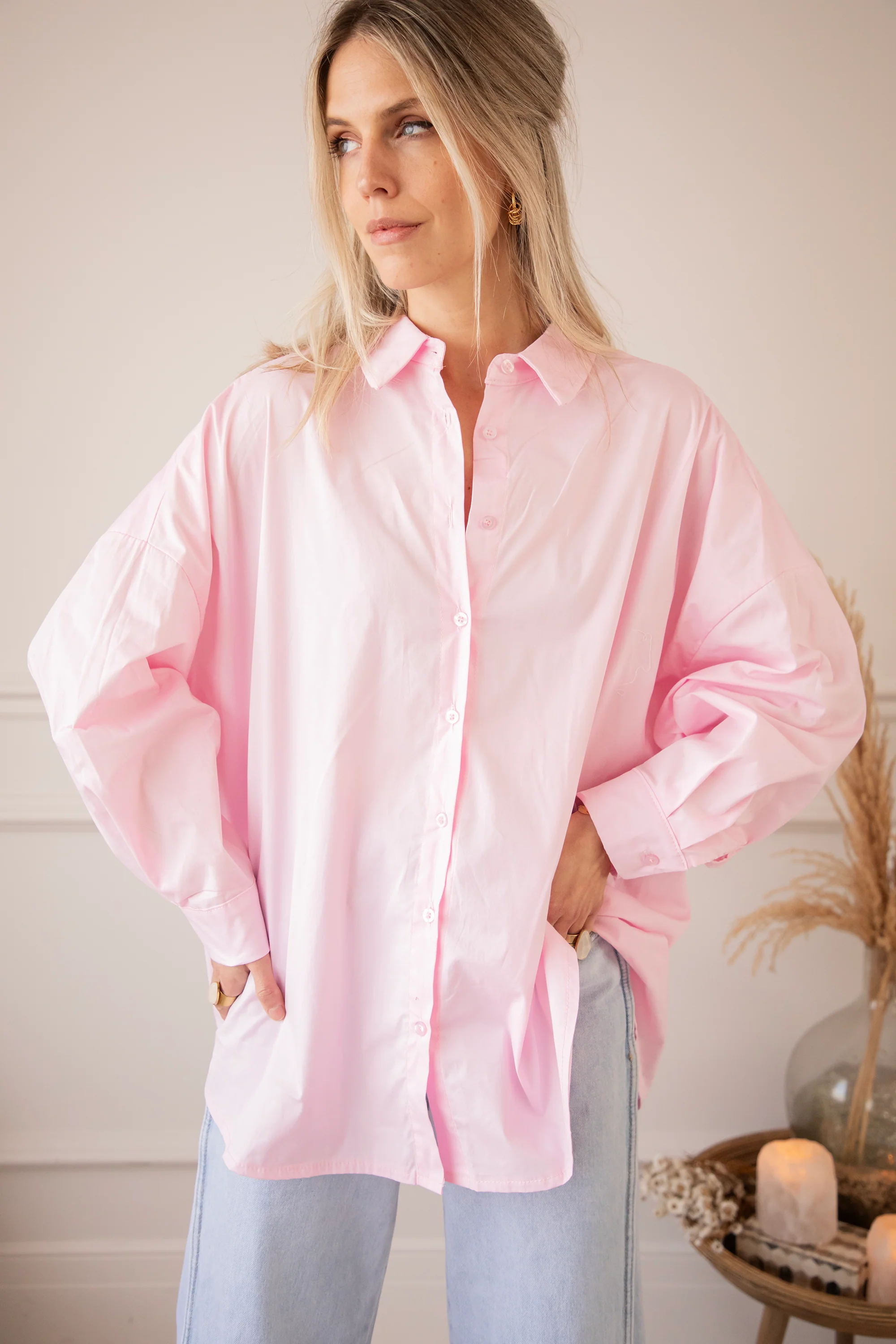 Salut Pink/Blue - Blouse - Image 5