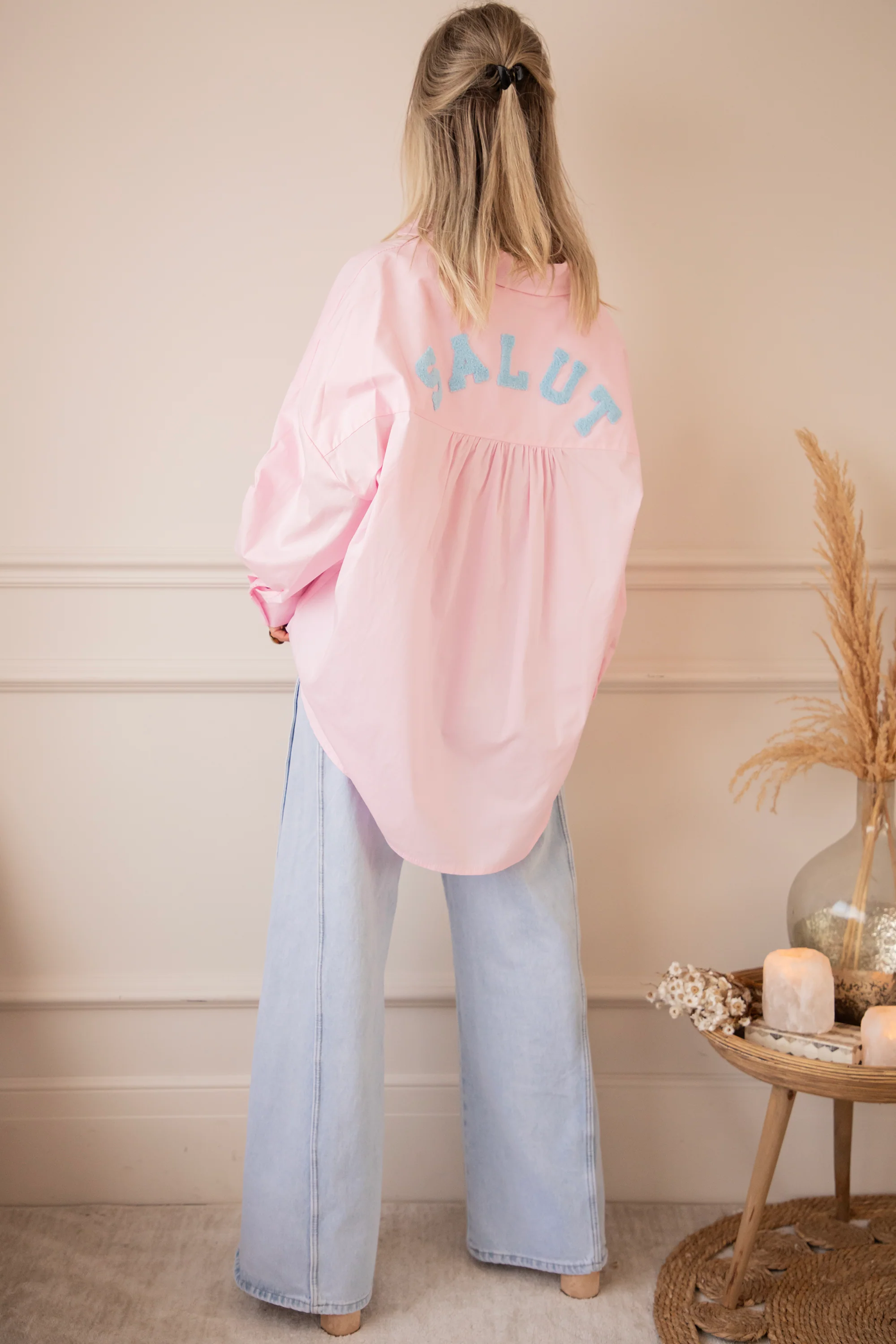 Salut Pink/Blue - Blouse - Image 6