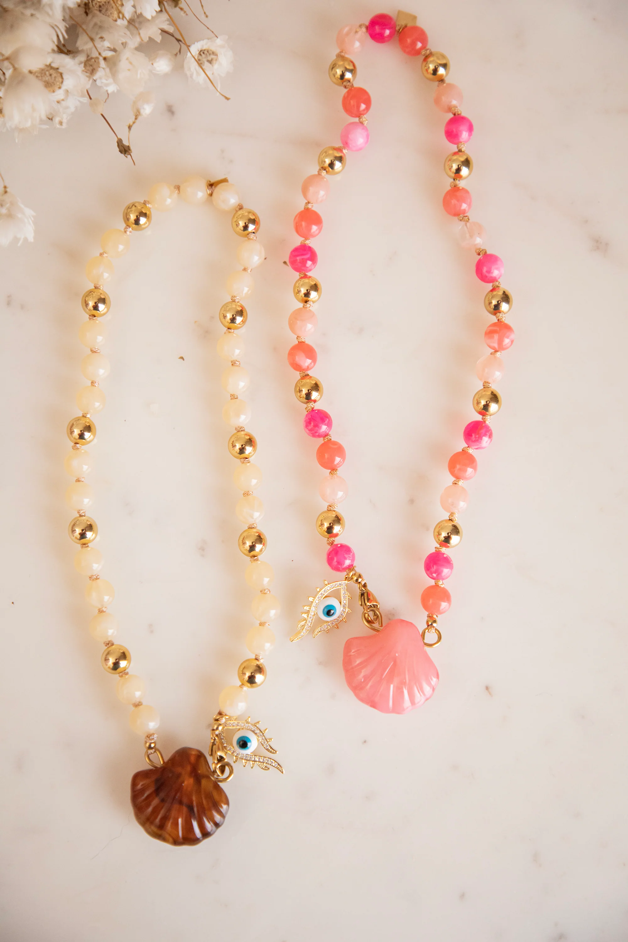 Seaside Beads Beige - Ketting - Image 3
