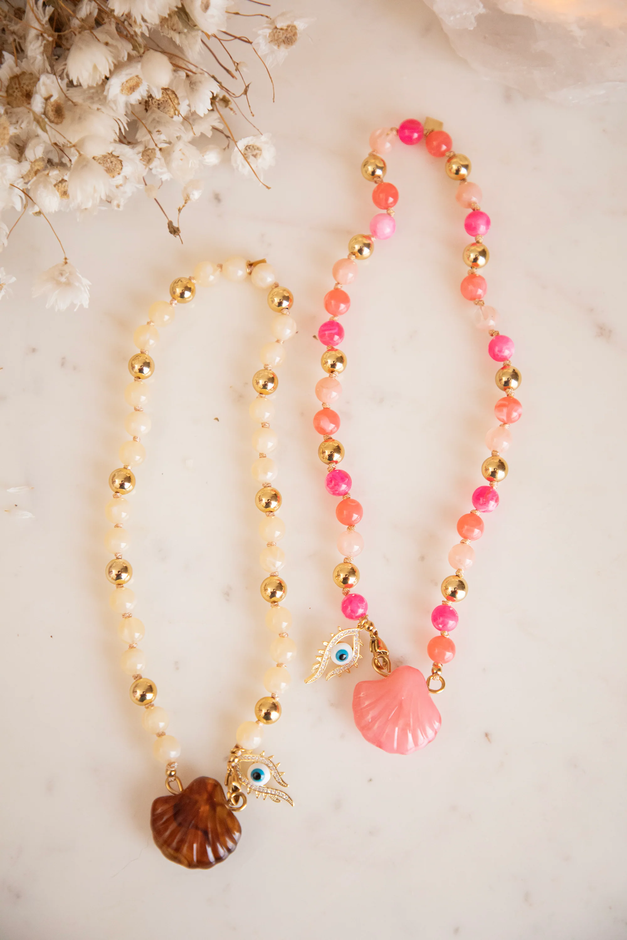 Seaside Beads Beige - Ketting - Image 4