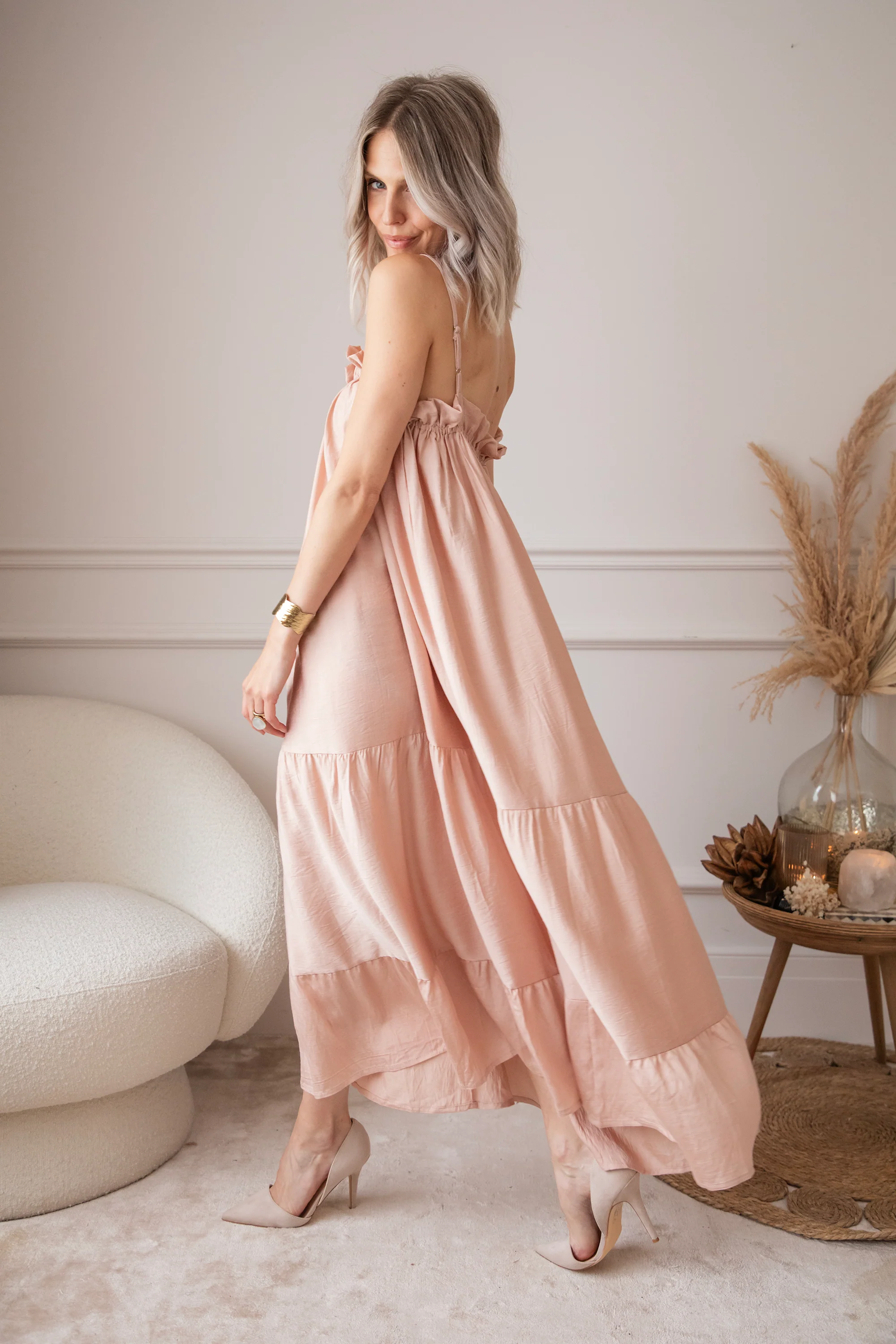 Seraphina Pink - Maxi Jurk - Image 10