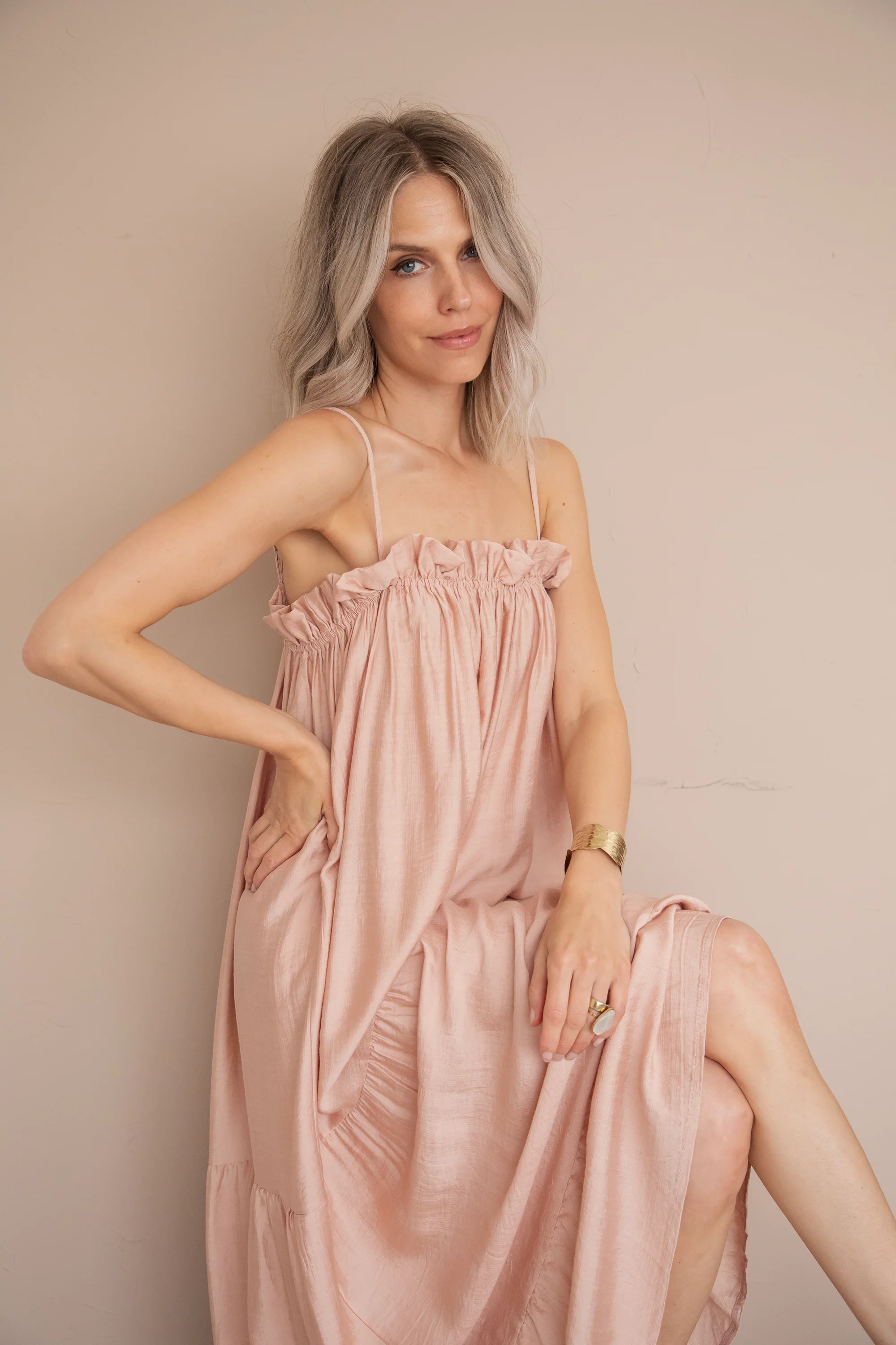 Seraphina Pink - Maxi Jurk - Image 12