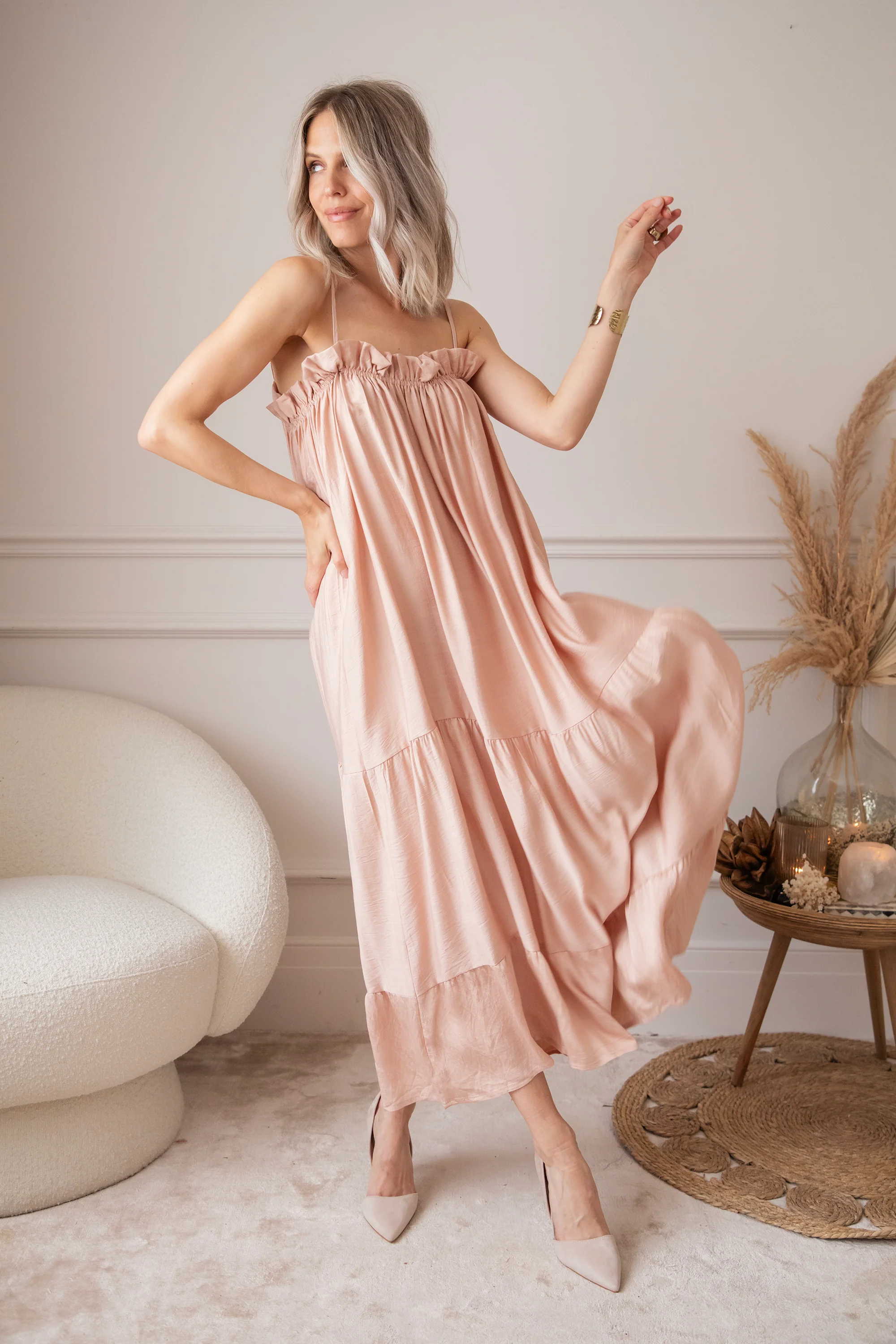 Seraphina Pink - Maxi Jurk - Image 7