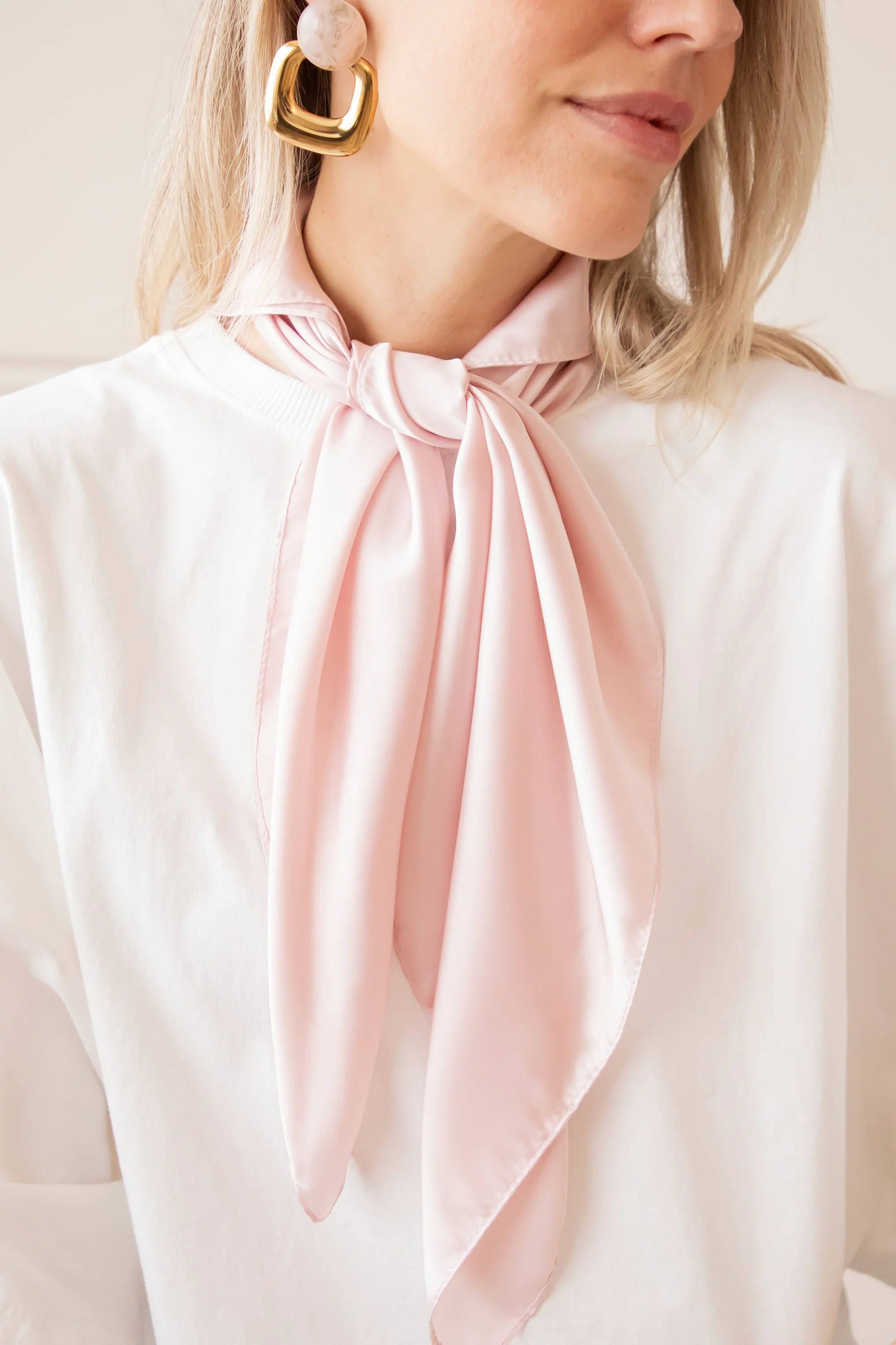Silk Serenade Baby Pink - Sjaal - Image 2