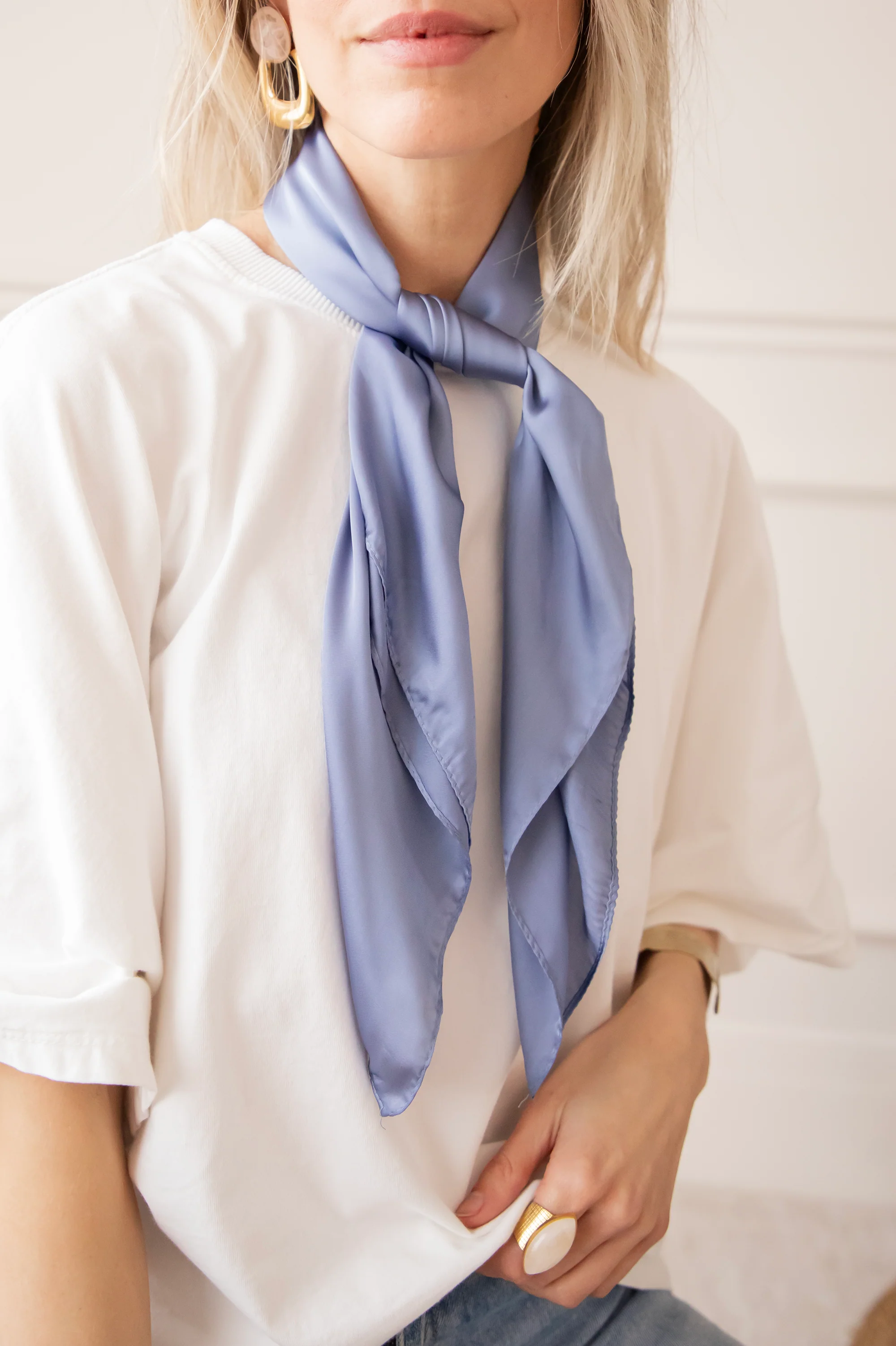 Silk Serenade Blue - Sjaal - Image 2