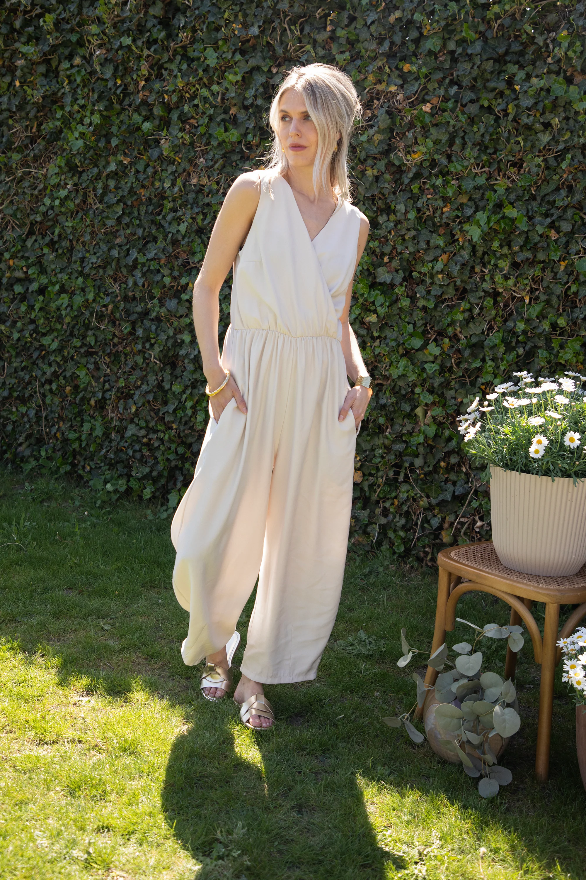 Simone Beige - Jumpsuit - Image 3