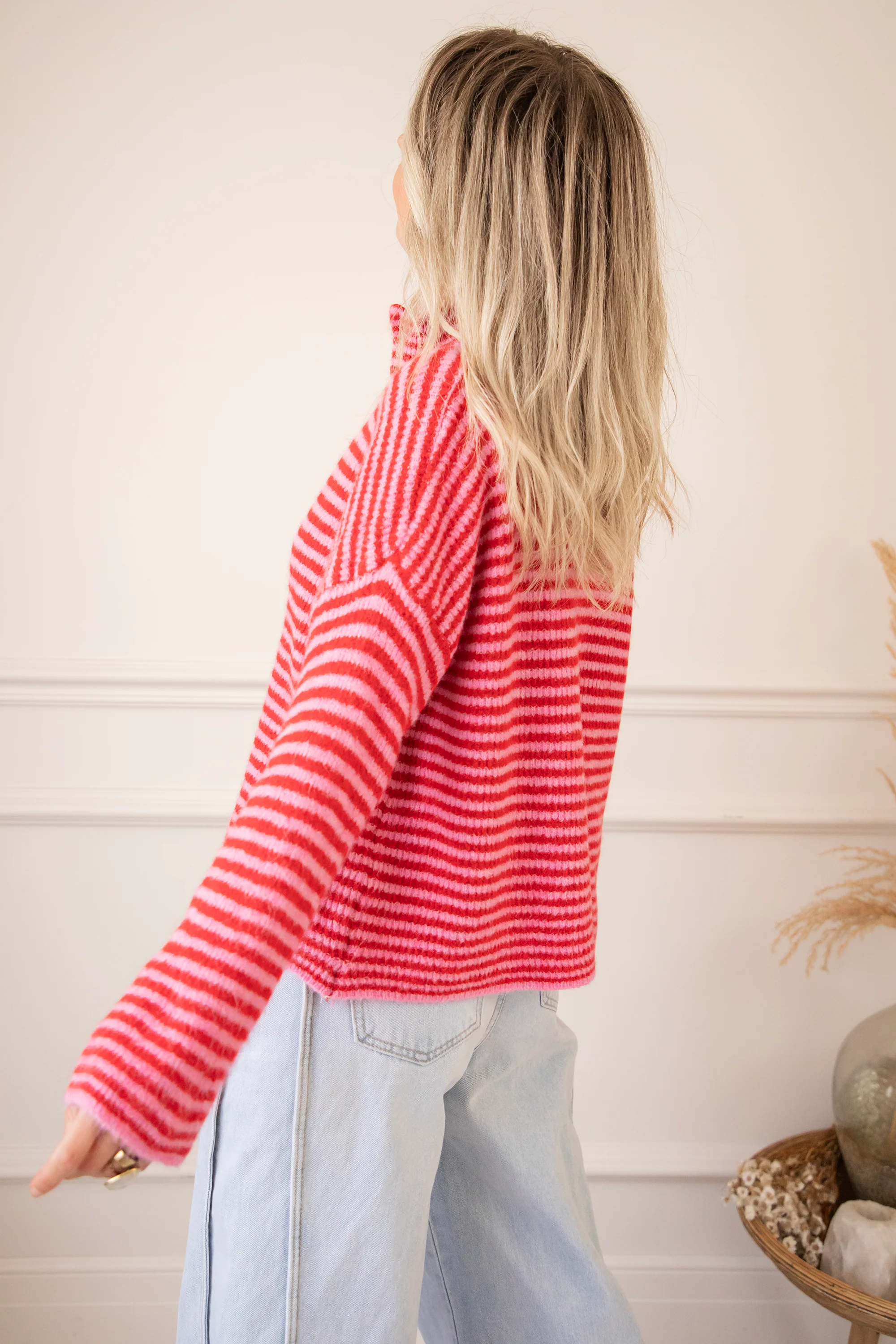 Simply Stripes Pink/Red - Vest - Image 6