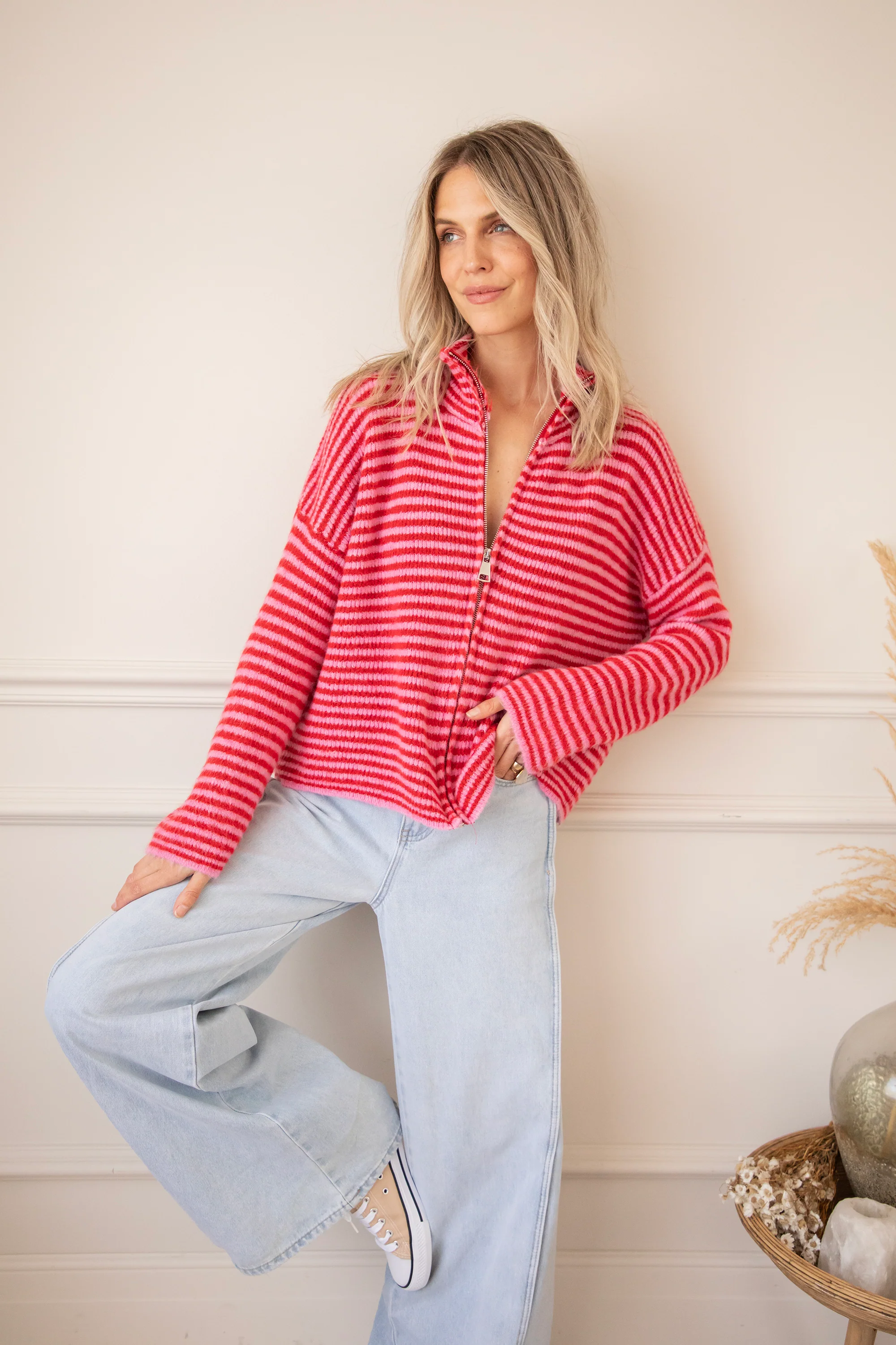 Simply Stripes Pink/Red - Vest - Image 7
