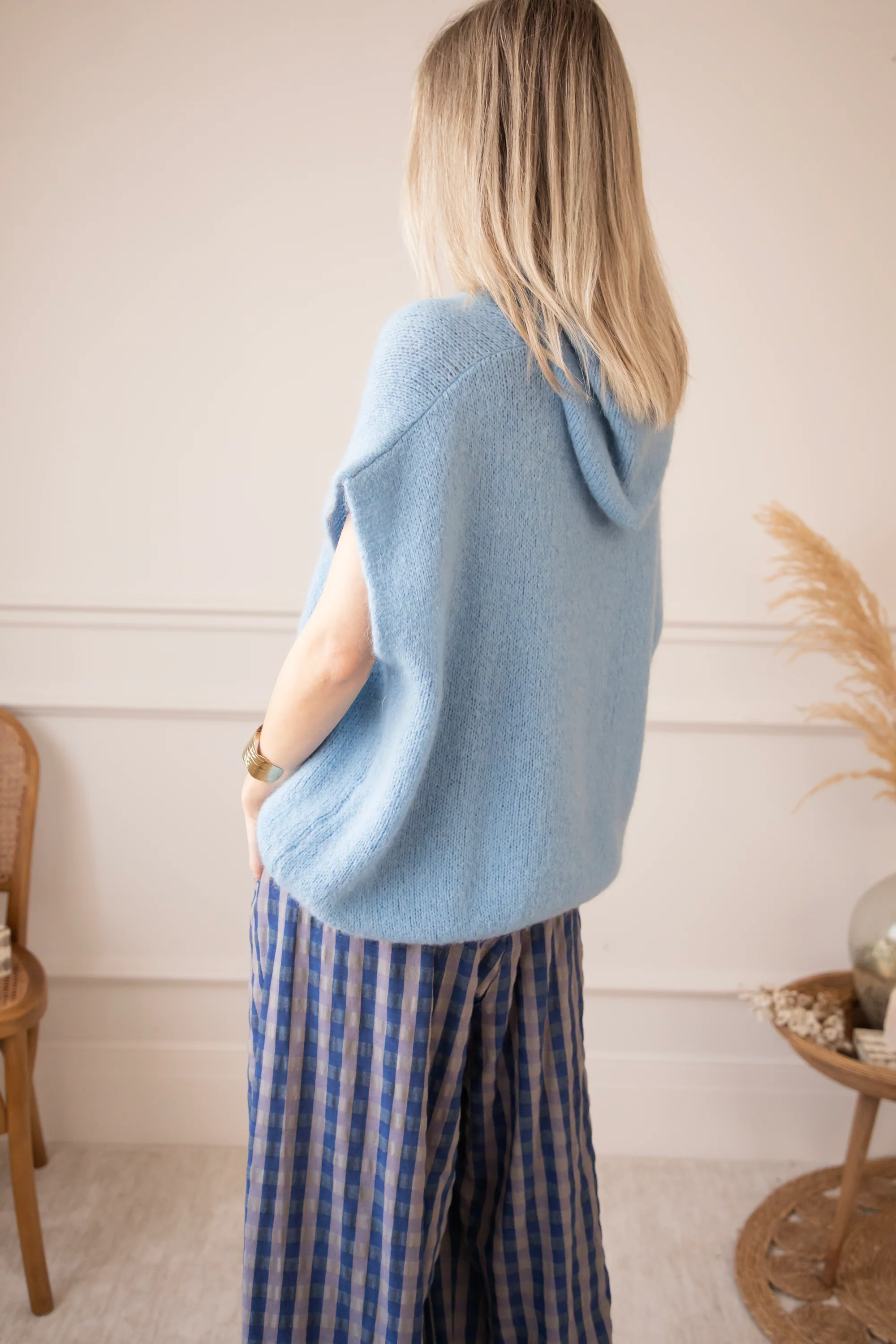 Sleeveless Ease Blue - Trui - Image 8