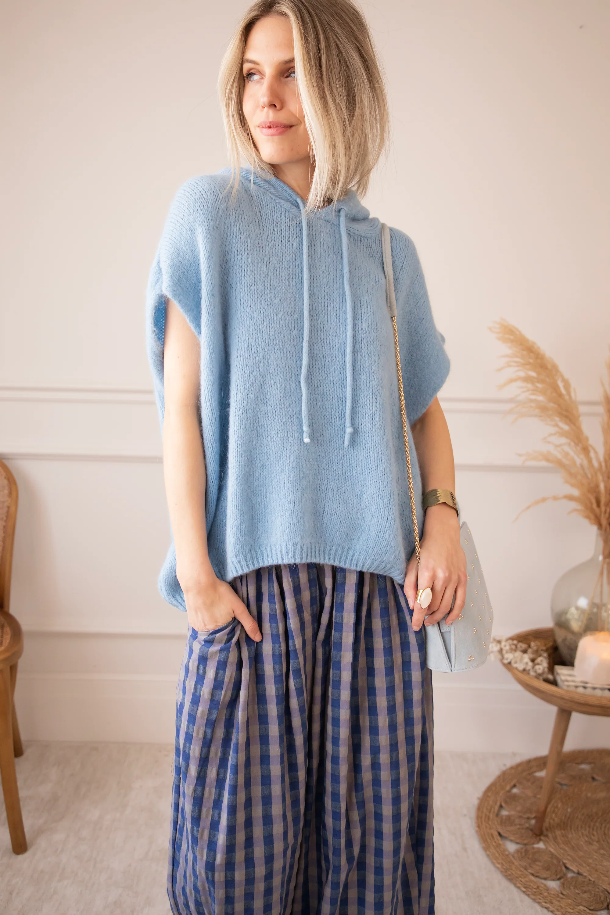 Sleeveless Ease Blue - Trui - Image 9