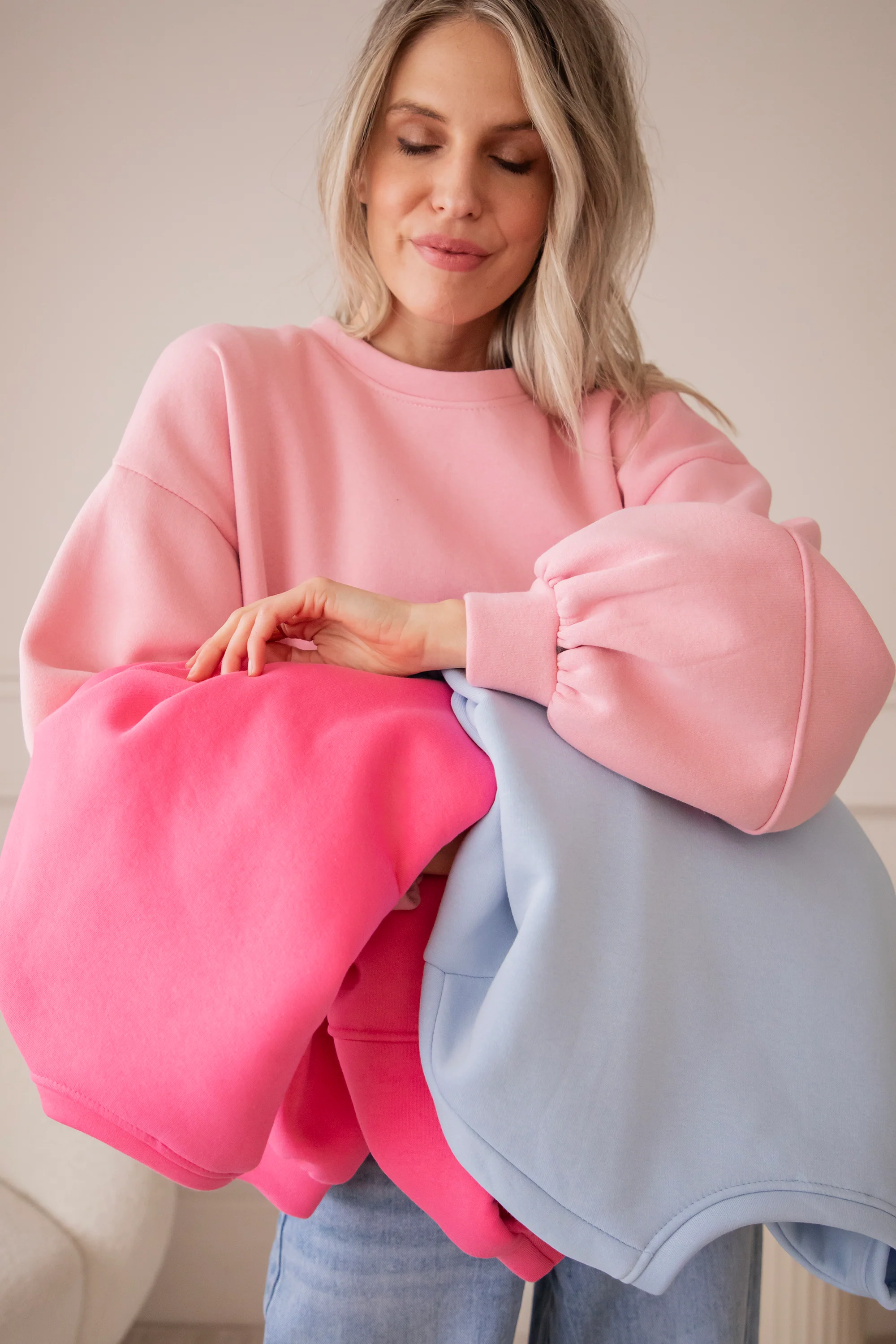 Snuggle Up Girly Pink - Sweater - Image 10