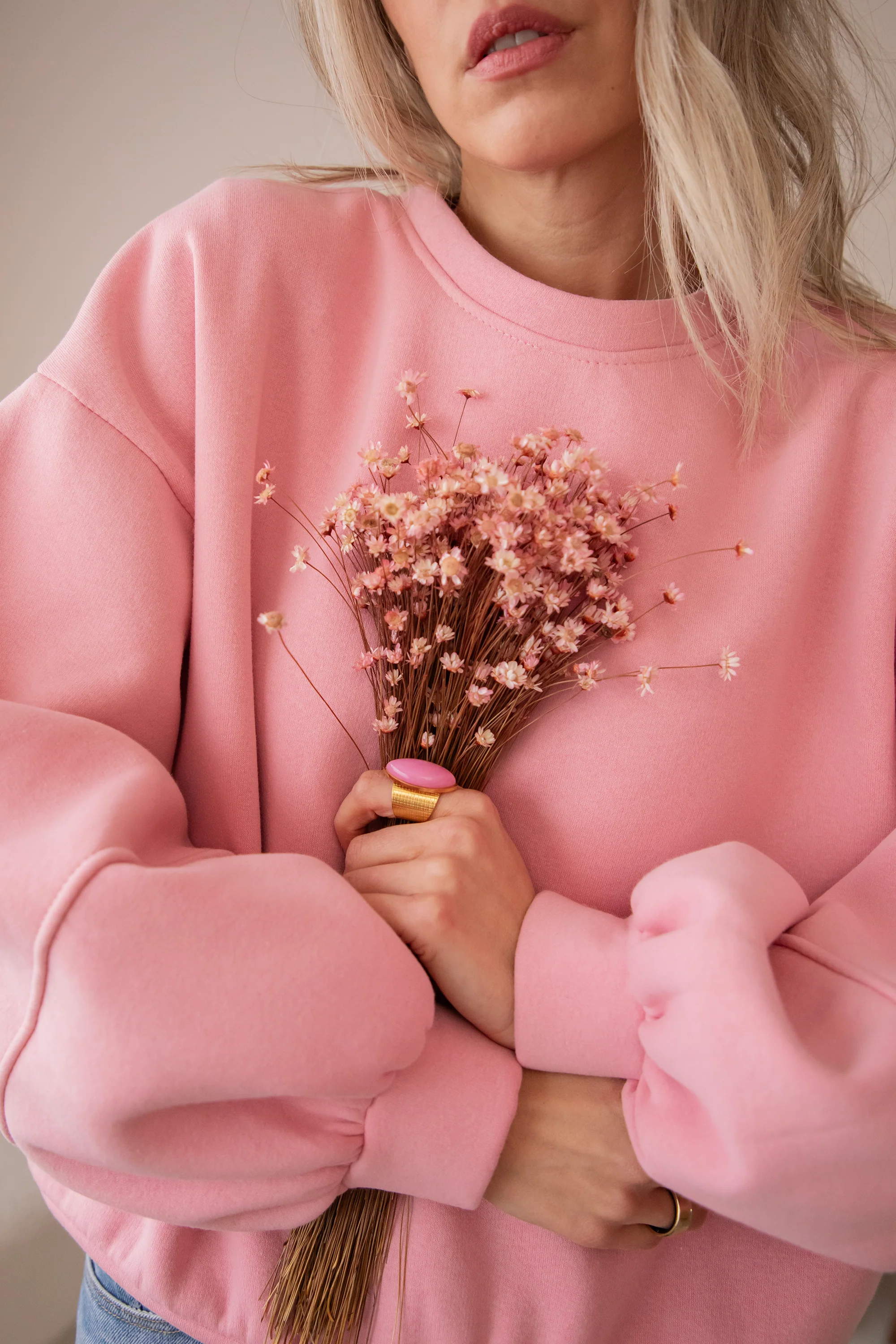 Snuggle Up Girly Pink - Sweater - Image 13