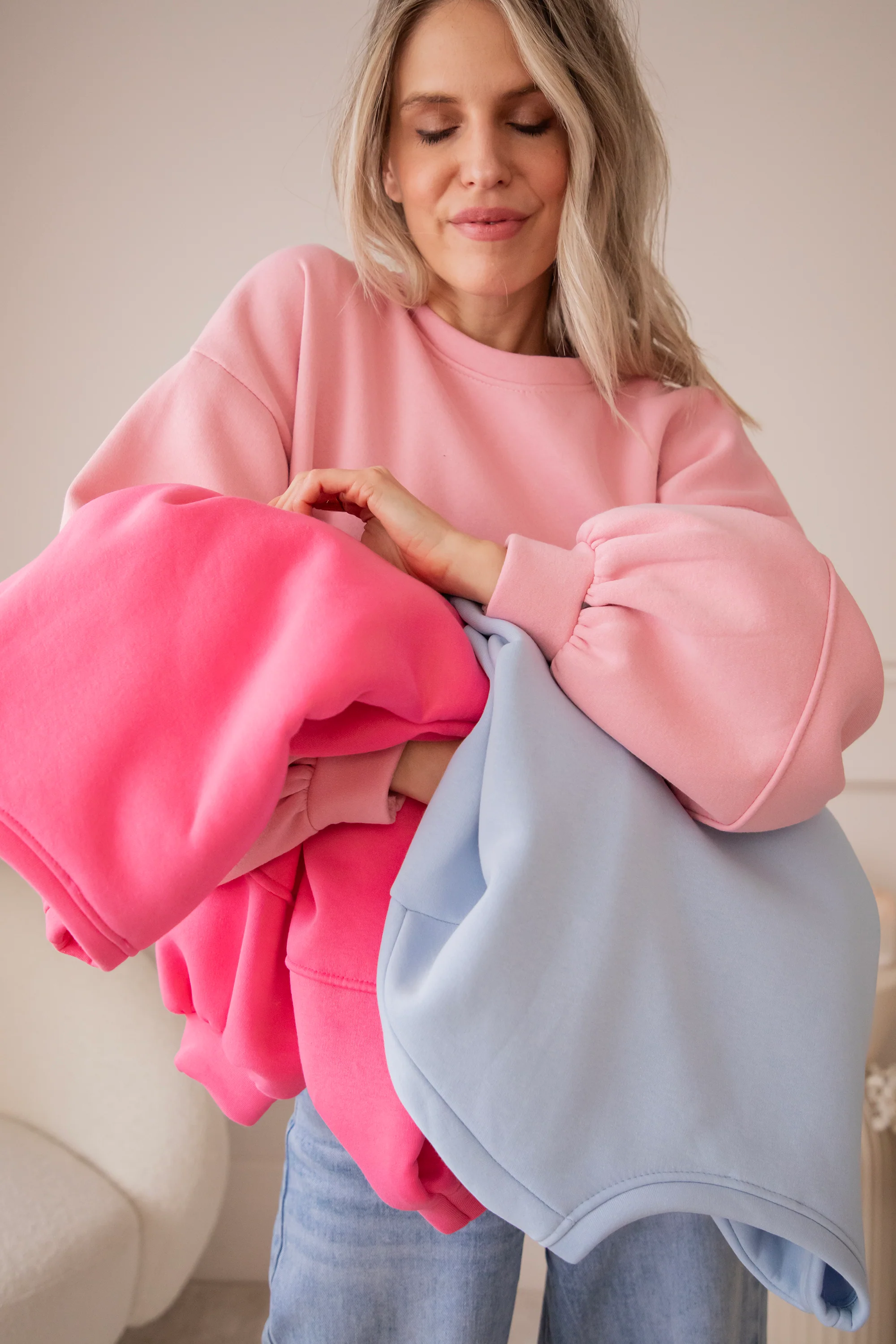 Snuggle Up Girly Pink - Sweater - Image 14