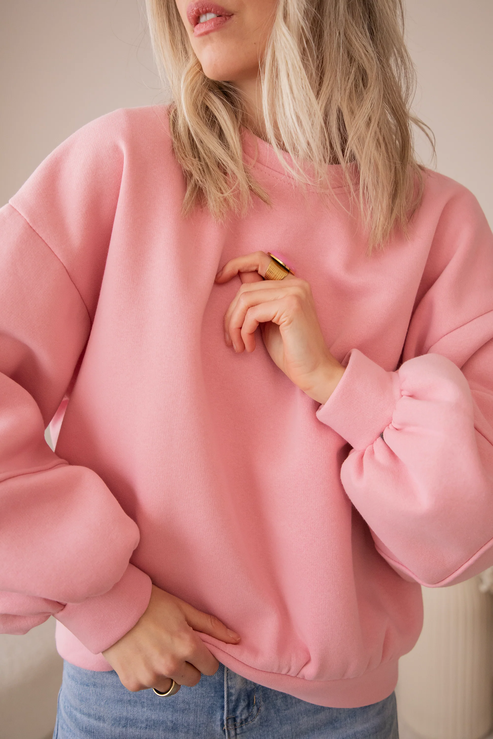 Snuggle Up Girly Pink - Sweater - Image 5