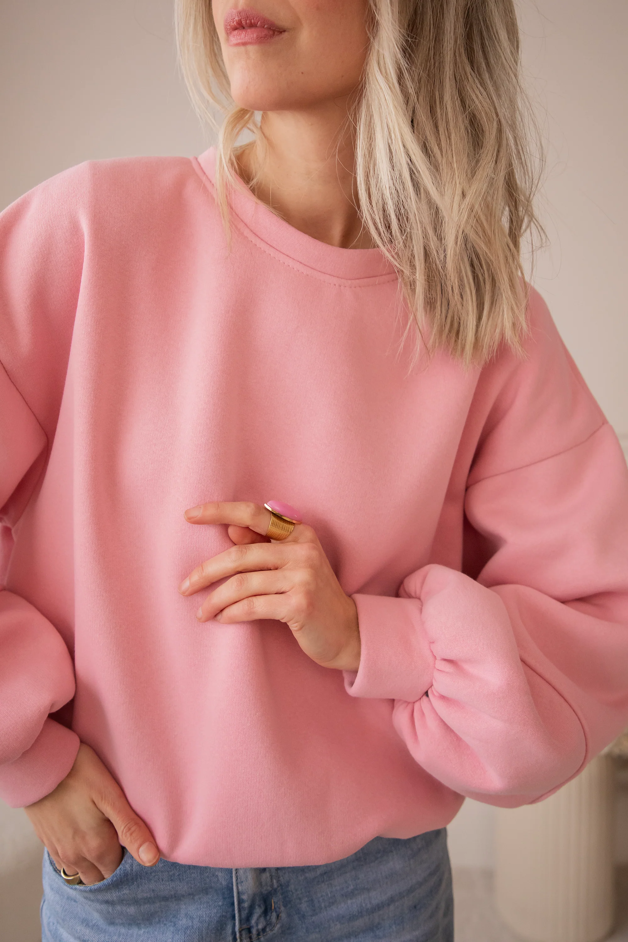 Snuggle Up Girly Pink - Sweater - Image 7