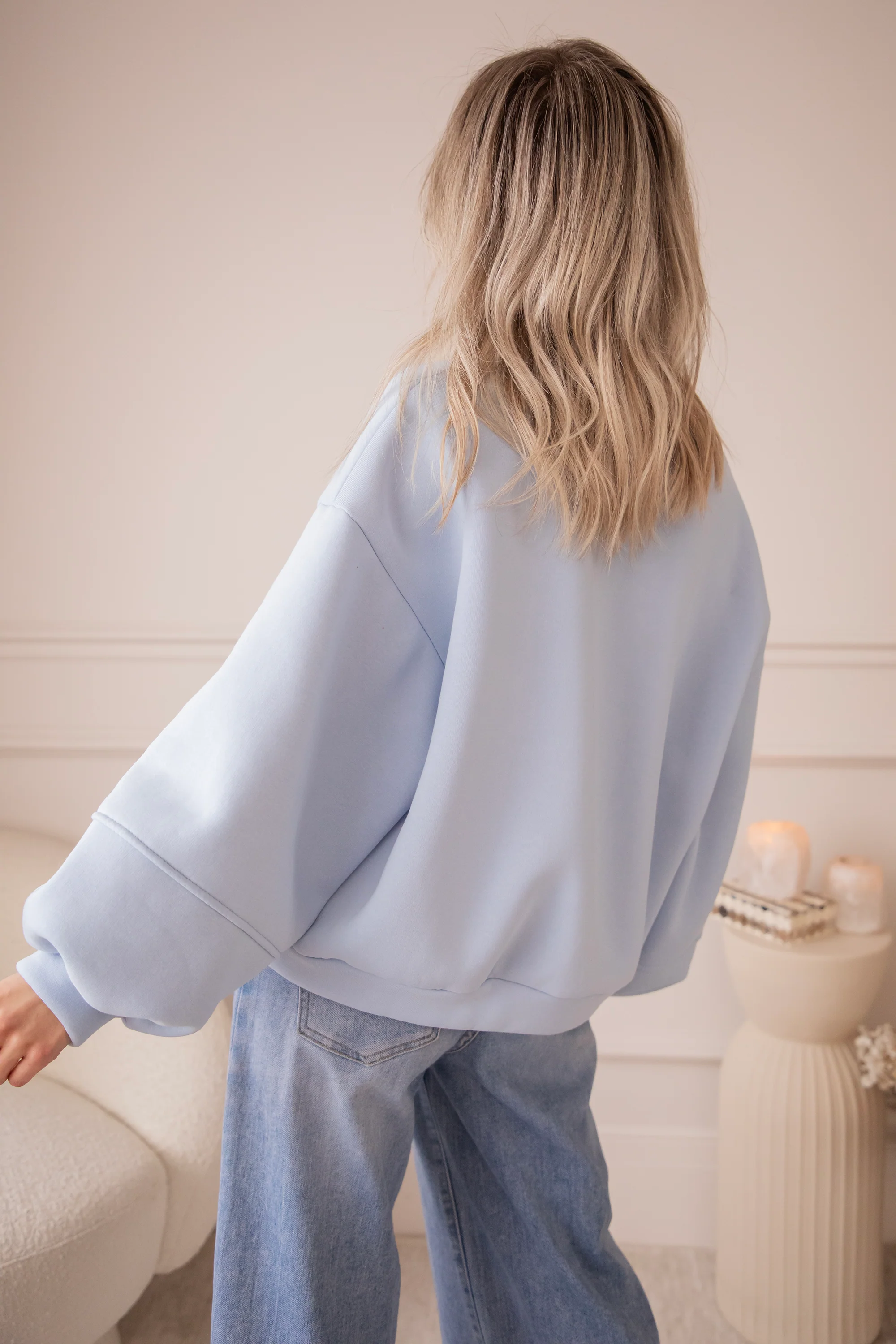 Snuggle Up Soft Blue - Sweater - Image 12