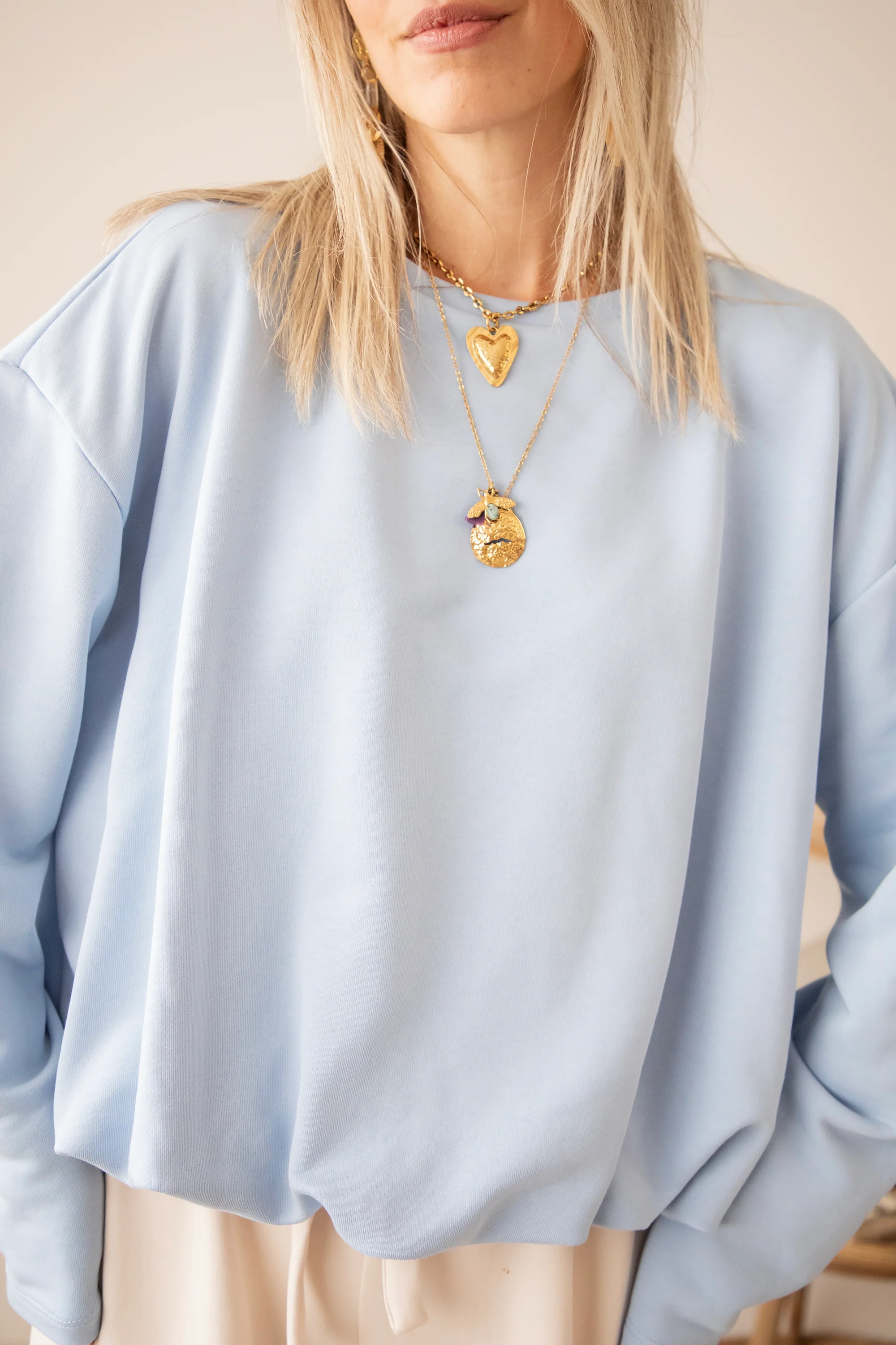 Soft Stretch Baby Blue - Sweater - Image 7