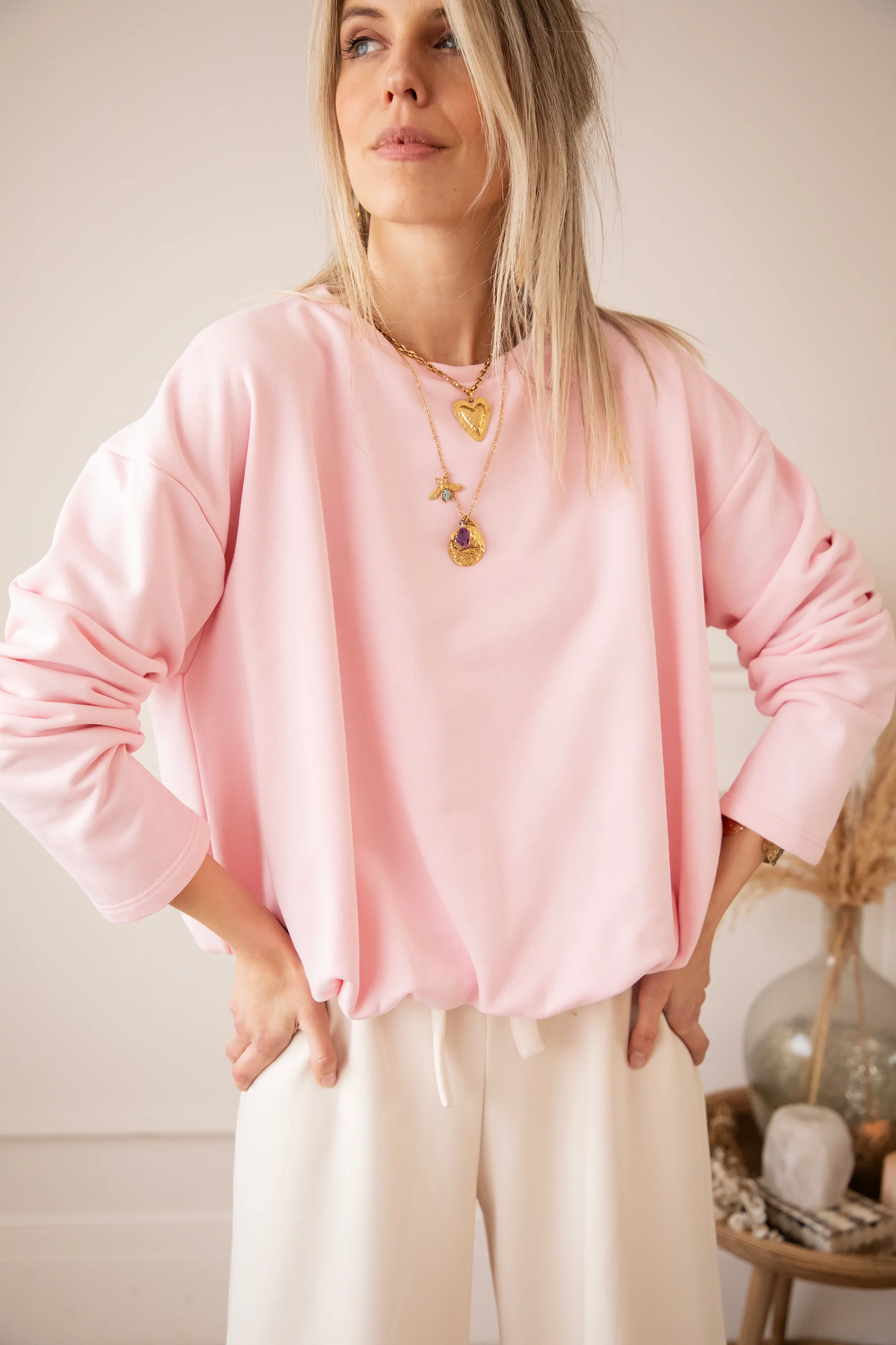 Soft Stretch Baby Pink - Sweater - Image 5