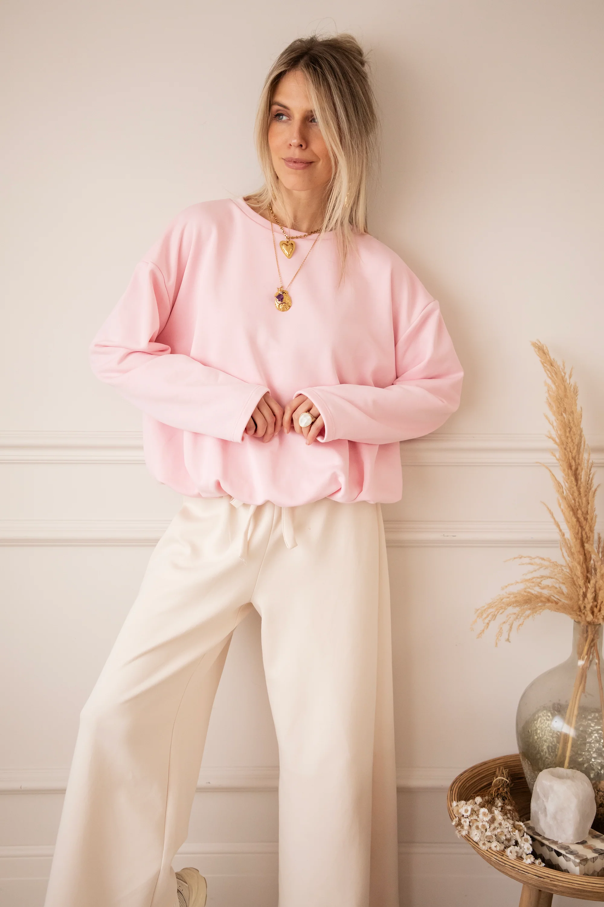 Soft Stretch Baby Pink - Sweater - Image 6