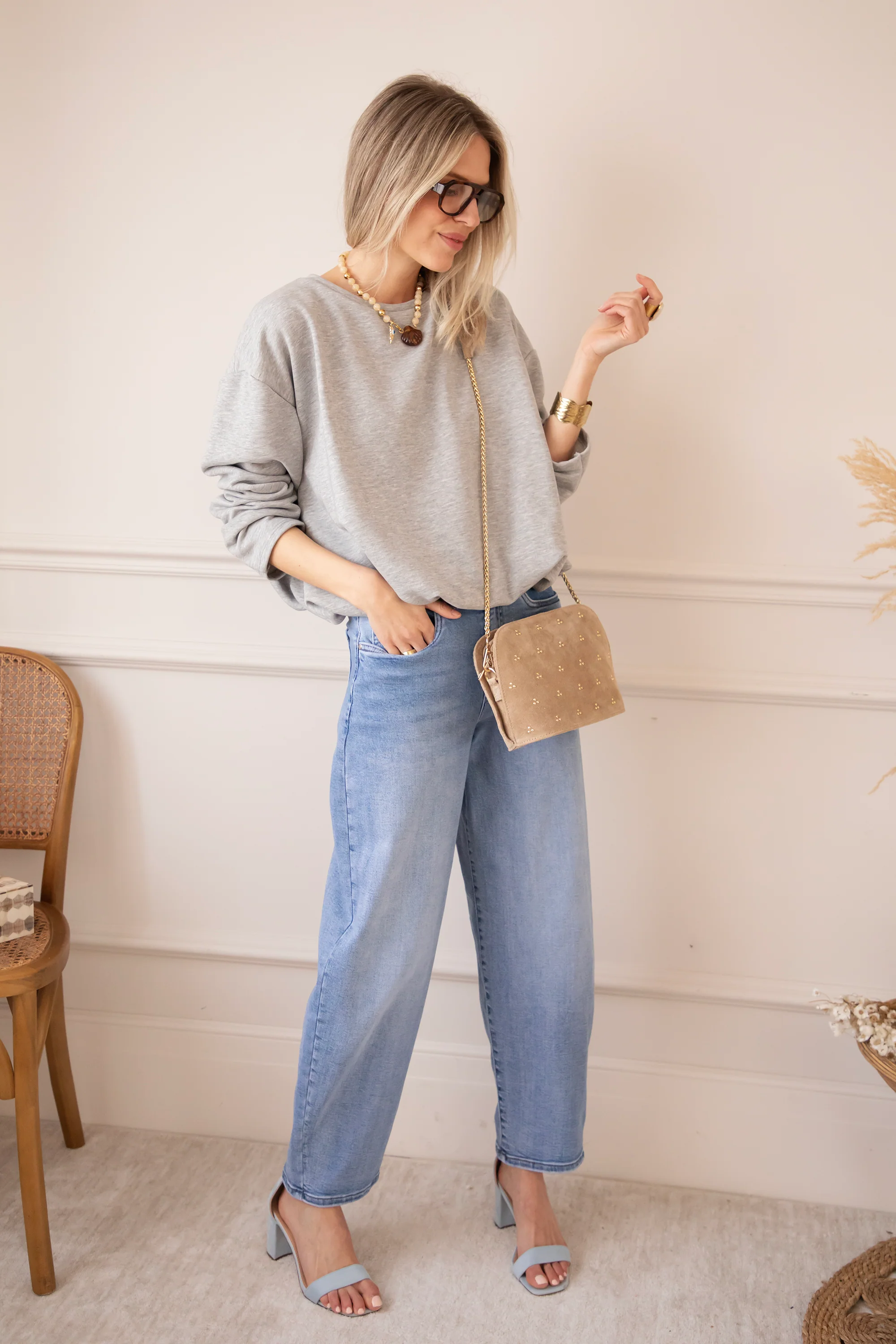 Soft Stretch Grey - Sweater - Image 4